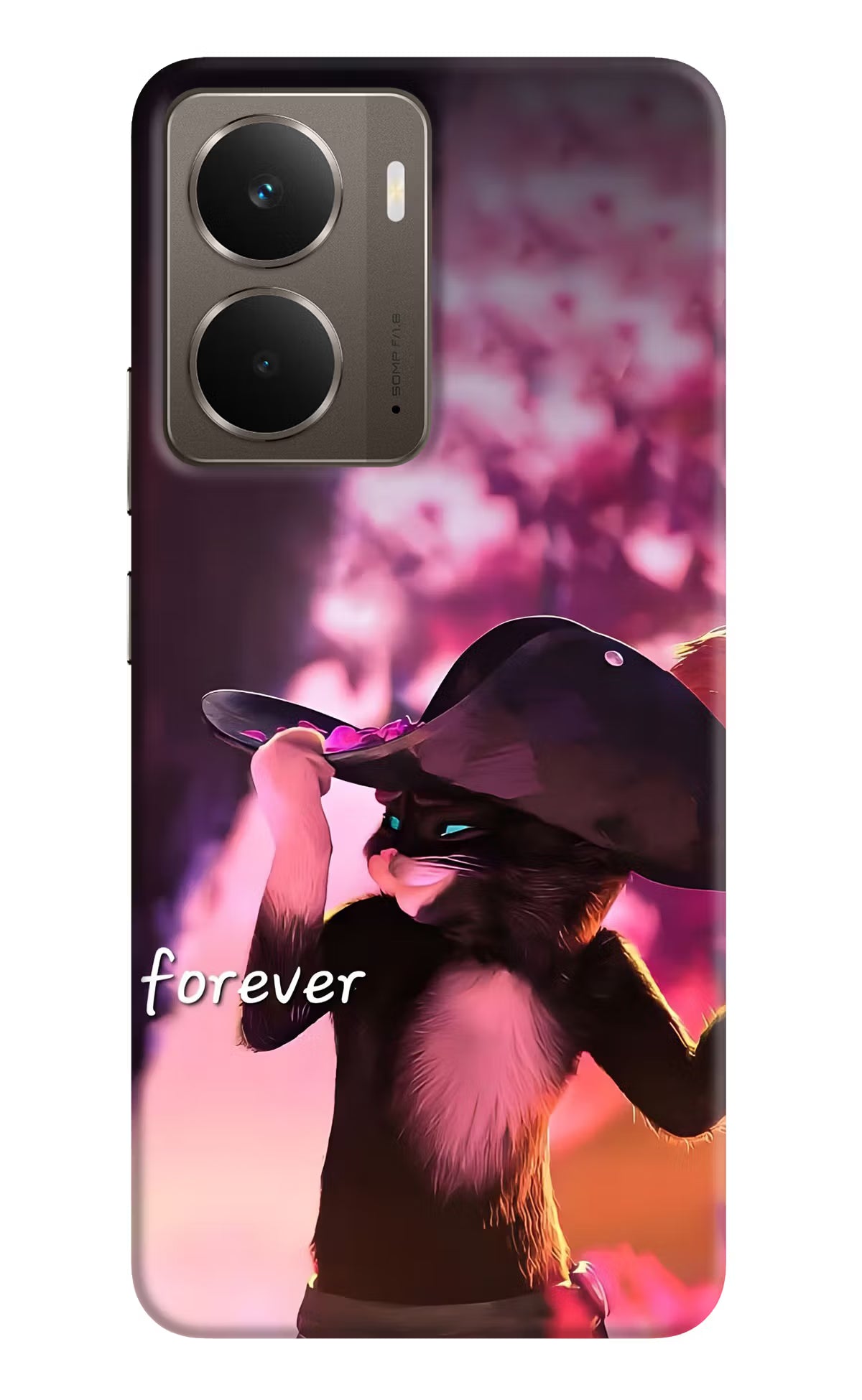 Forever Cat Realme P3 Back Cover - Forever Cat Realme P3 Back Cover Forever Cat Realme P3 Back Cover