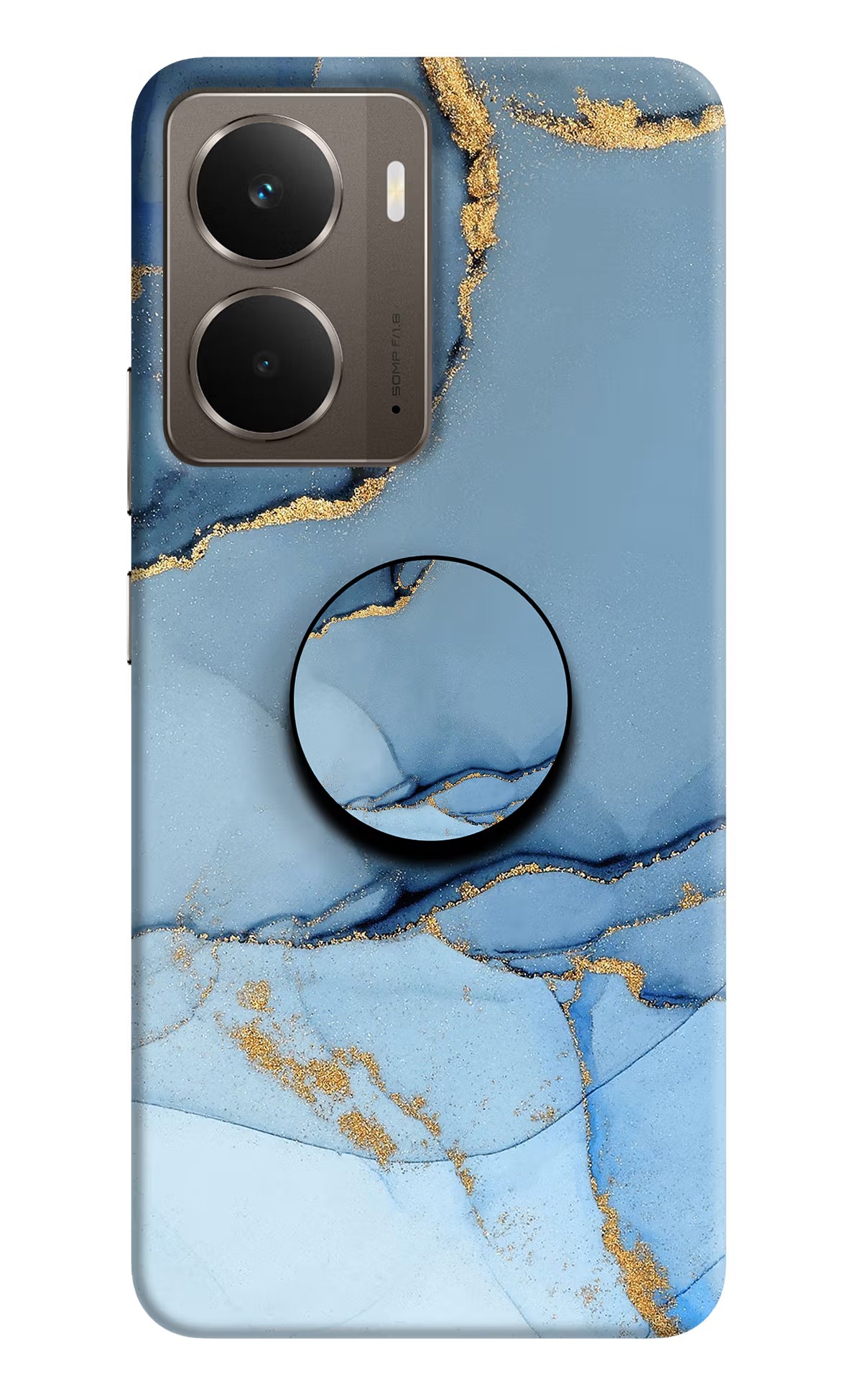 Blue Marble Realme P3 Pop Case - Blue Marble Realme P3 Pop Case by Casekaro Blue Marble Realme P3 Pop Case by Casekaro