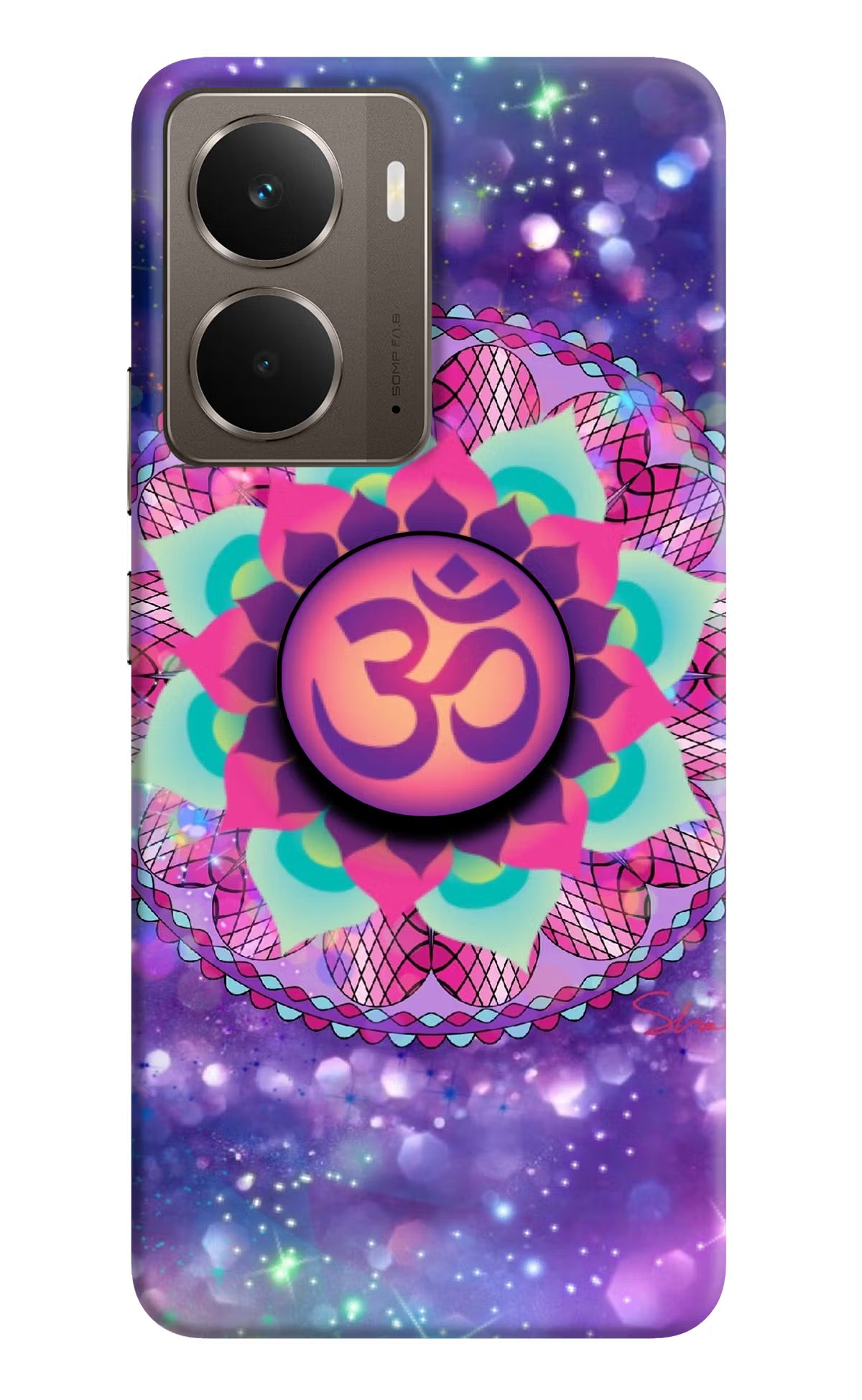 Om Purple Realme P3 Pop Case - Om Purple Realme P3 Pop Case by Casekaro Om Purple Realme P3 Pop Case by Casekaro