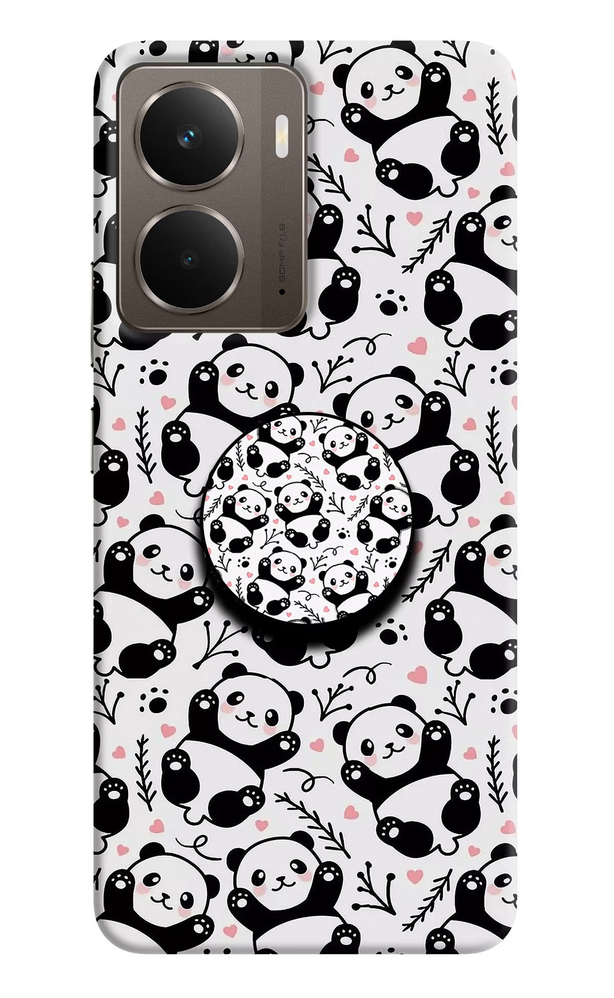 Cute Panda Realme P3 Pop Case - Cute Panda Realme P3 Pop Case by Casekaro Cute Panda Realme P3 Pop Case by Casekaro