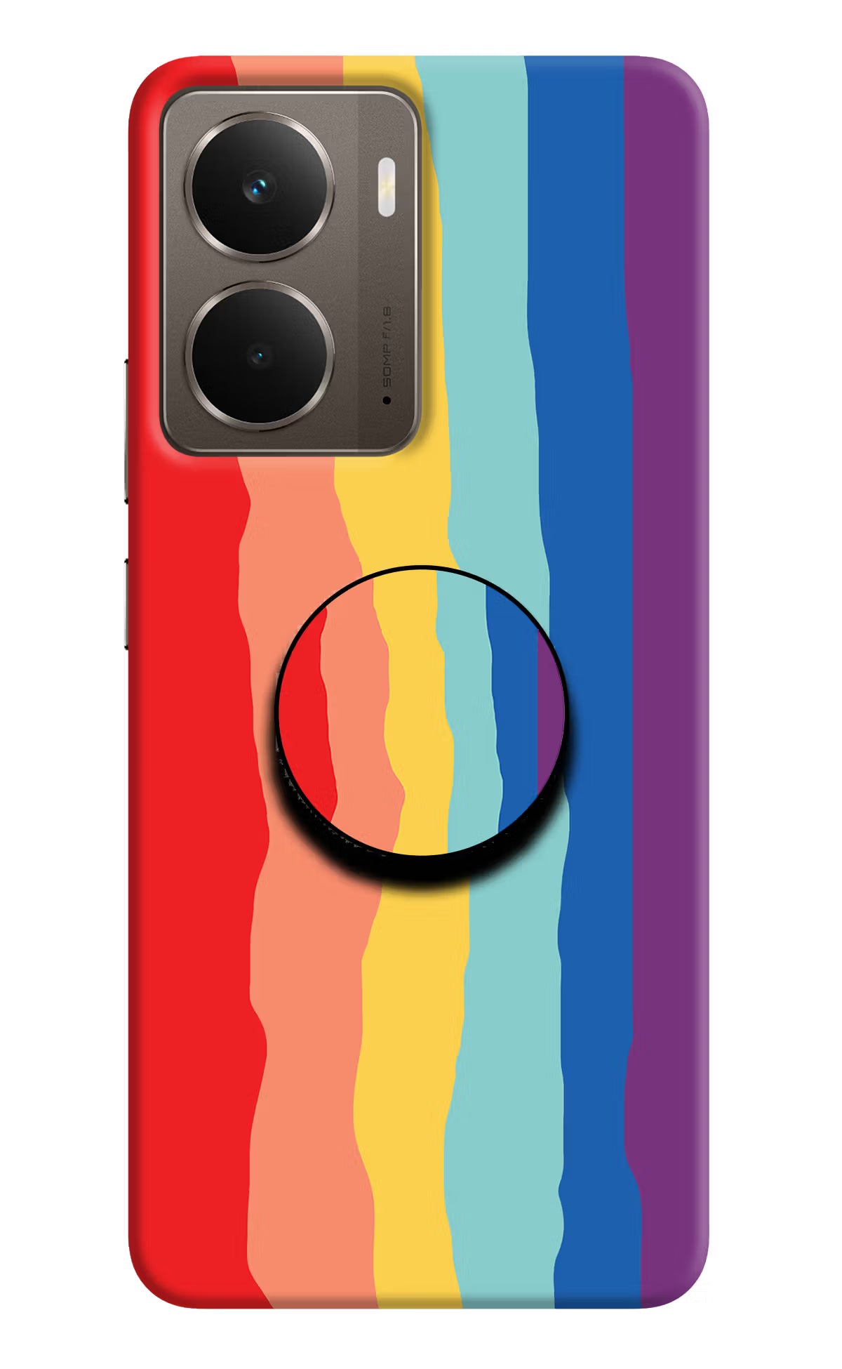 Rainbow Realme P3 Pop Case - Rainbow Realme P3 Pop Case by Casekaro Rainbow Realme P3 Pop Case by Casekaro