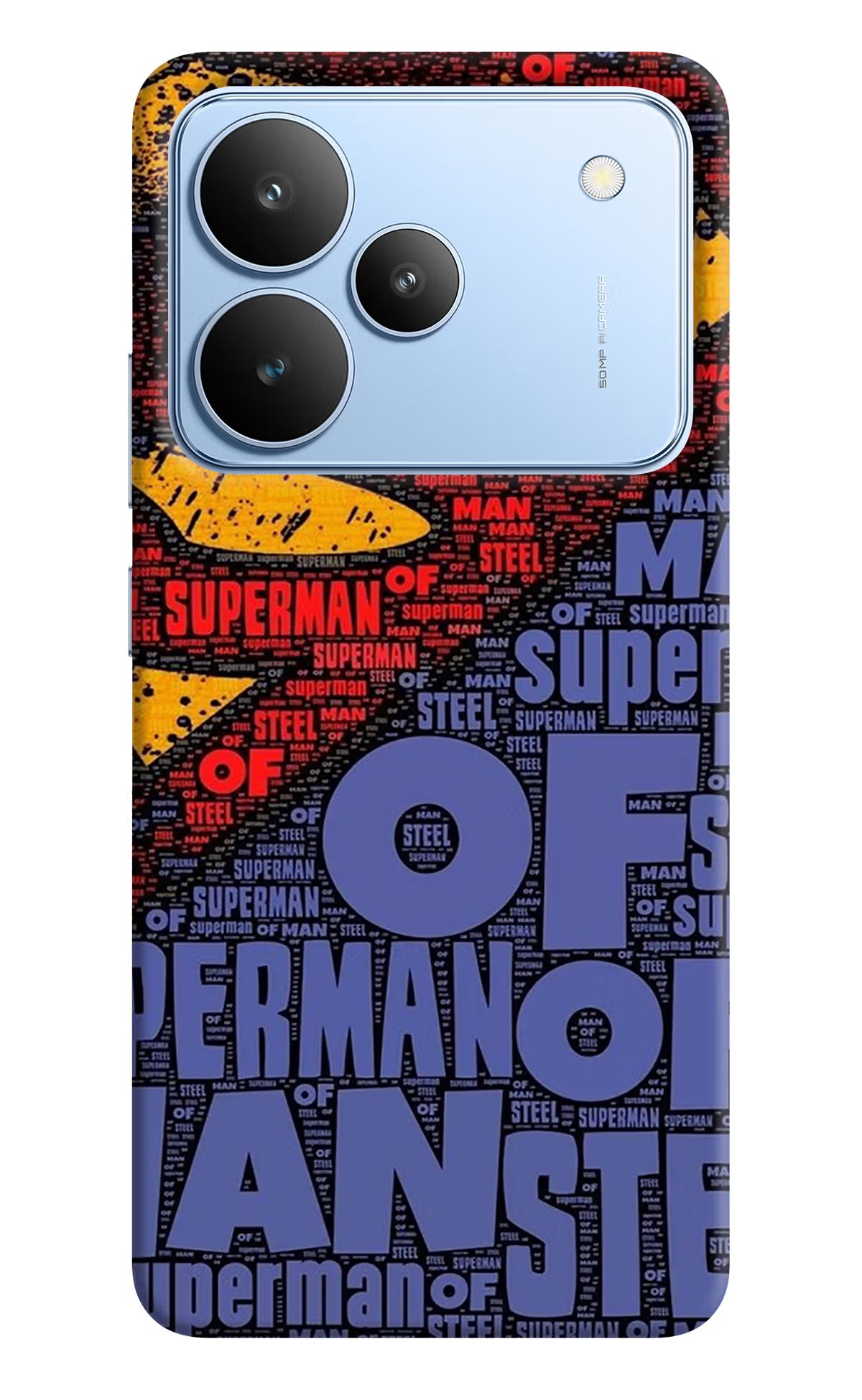 Superman Realme P4 Back Cover - Superman Realme P4 Hard Case Back Cover by Casekaro Superman Realme P4 Hard Case Back Cover by Casekaro