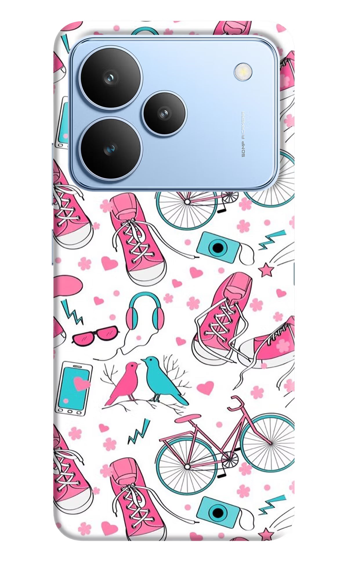 Artwork Realme P4 Back Cover - Artwork Realme P4 Hard Case Back Cover by Casekaro Artwork Realme P4 Hard Case Back Cover by Casekaro