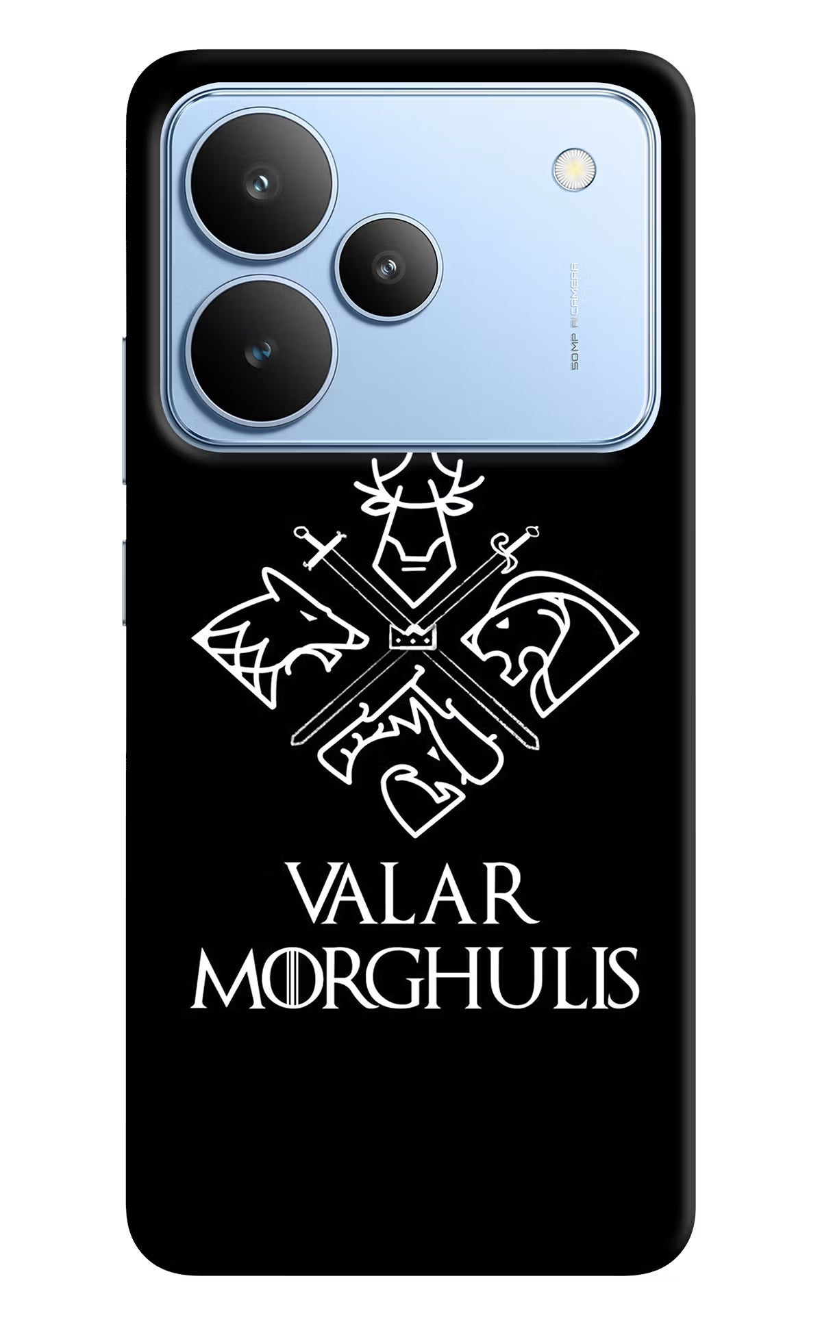 Valar Morghulis | Game Of Thrones Realme P4 Back Cover - Valar Morghulis | Game Of Thrones Realme P4 Hard Case Back Cover by Casekaro Valar Morghulis | Game Of Thrones Realme P4 Hard Case Back Cover by Casekaro