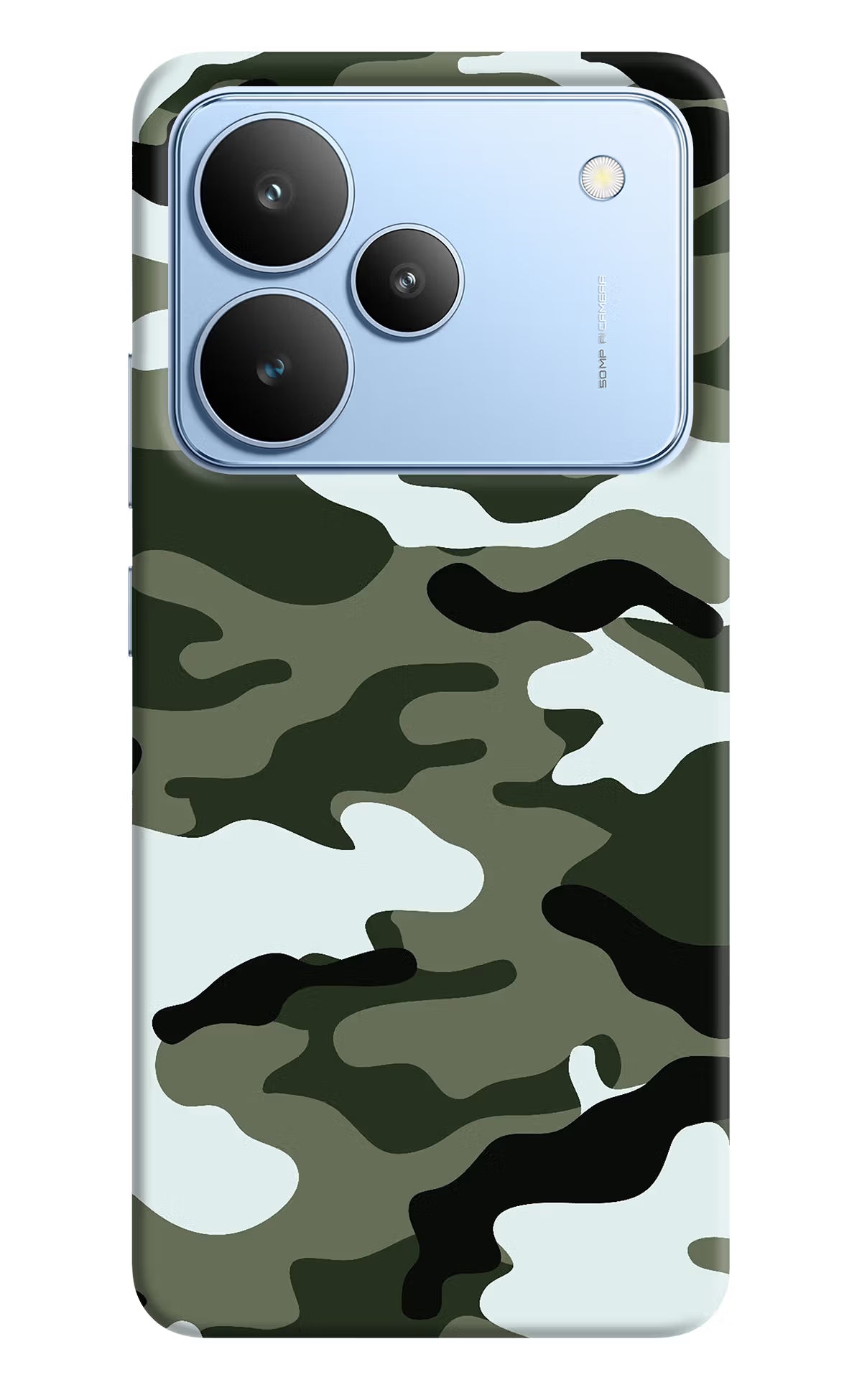 Camouflage Realme P4 Back Cover - Camouflage Realme P4 Hard Case Back Cover by Casekaro Camouflage Realme P4 Hard Case Back Cover by Casekaro