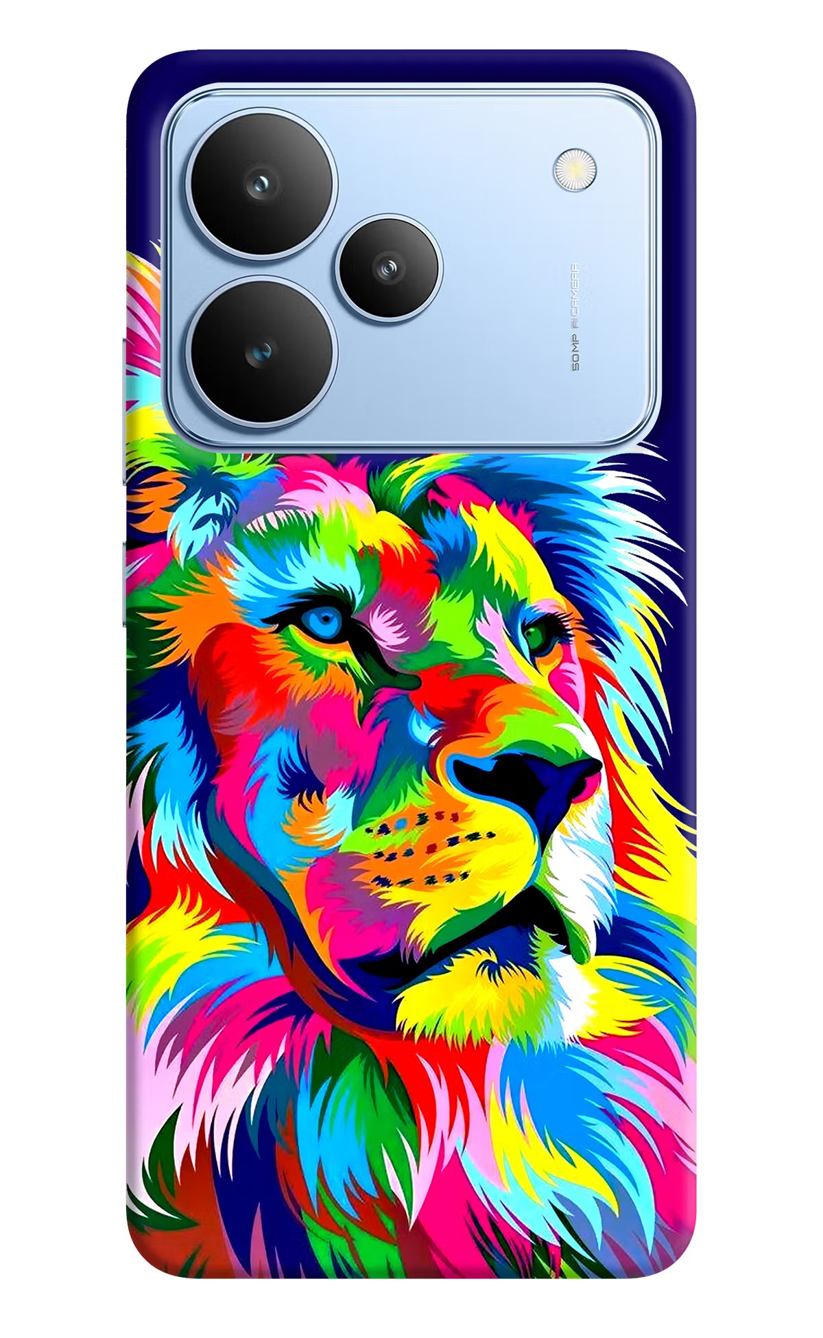 Vector Art Lion Realme P4 Back Cover - Vector Art Lion Realme P4 Hard Case Back Cover by Casekaro Vector Art Lion Realme P4 Hard Case Back Cover by Casekaro