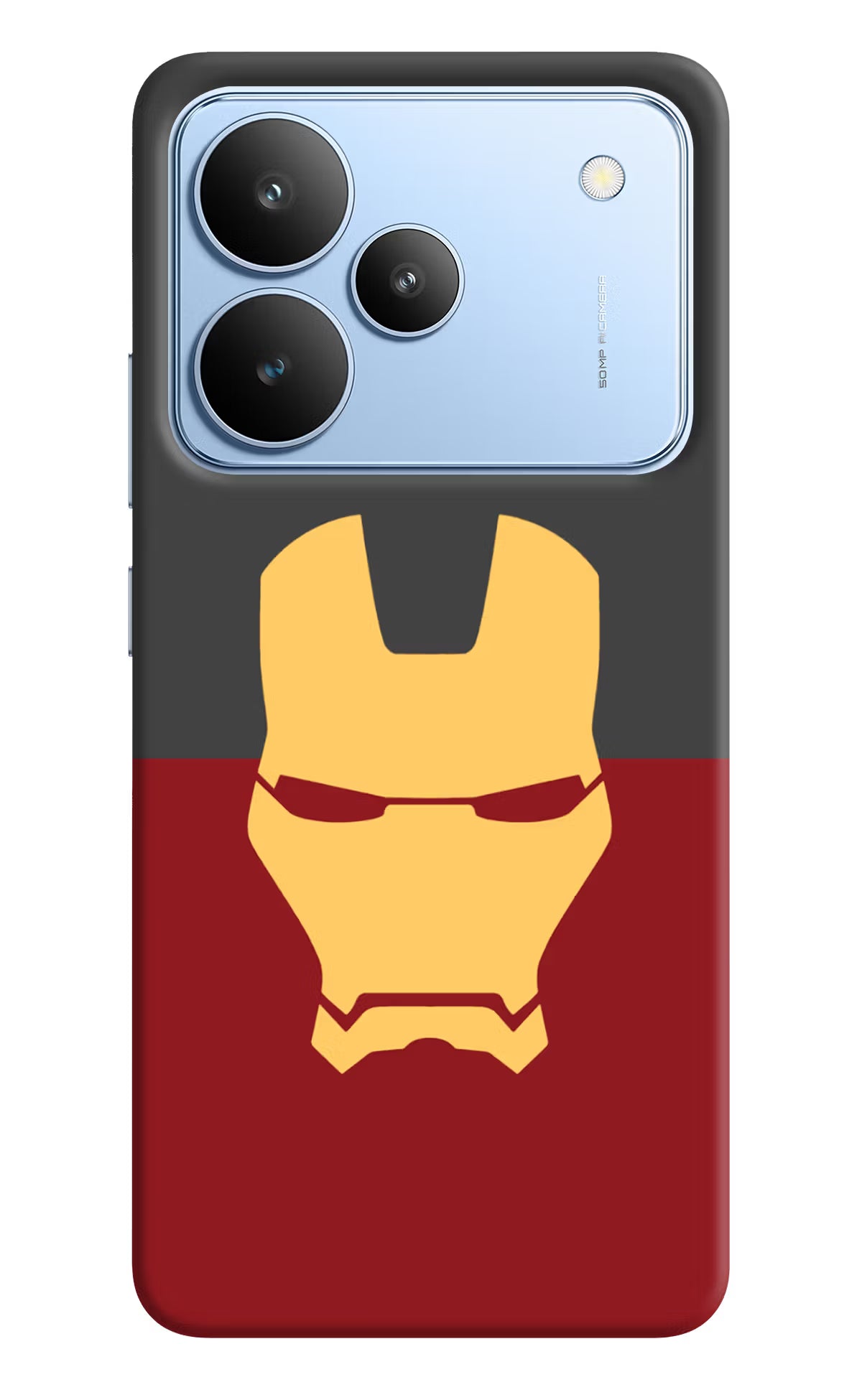 Ironman Realme P4 Back Cover - Ironman Realme P4 Hard Case Back Cover by Casekaro Ironman Realme P4 Hard Case Back Cover by Casekaro