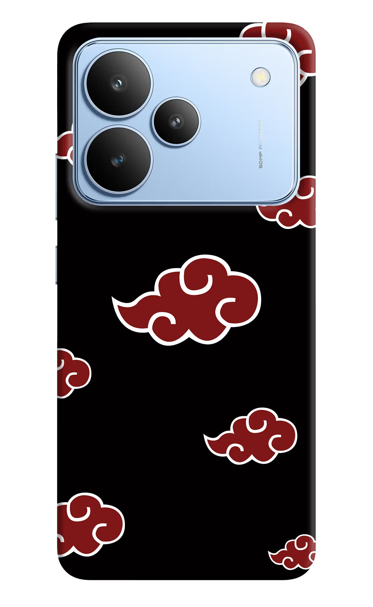 Akatsuki Realme P4 Back Cover - Akatsuki Realme P4 Hard Case Back Cover by Casekaro Akatsuki Realme P4 Hard Case Back Cover by Casekaro