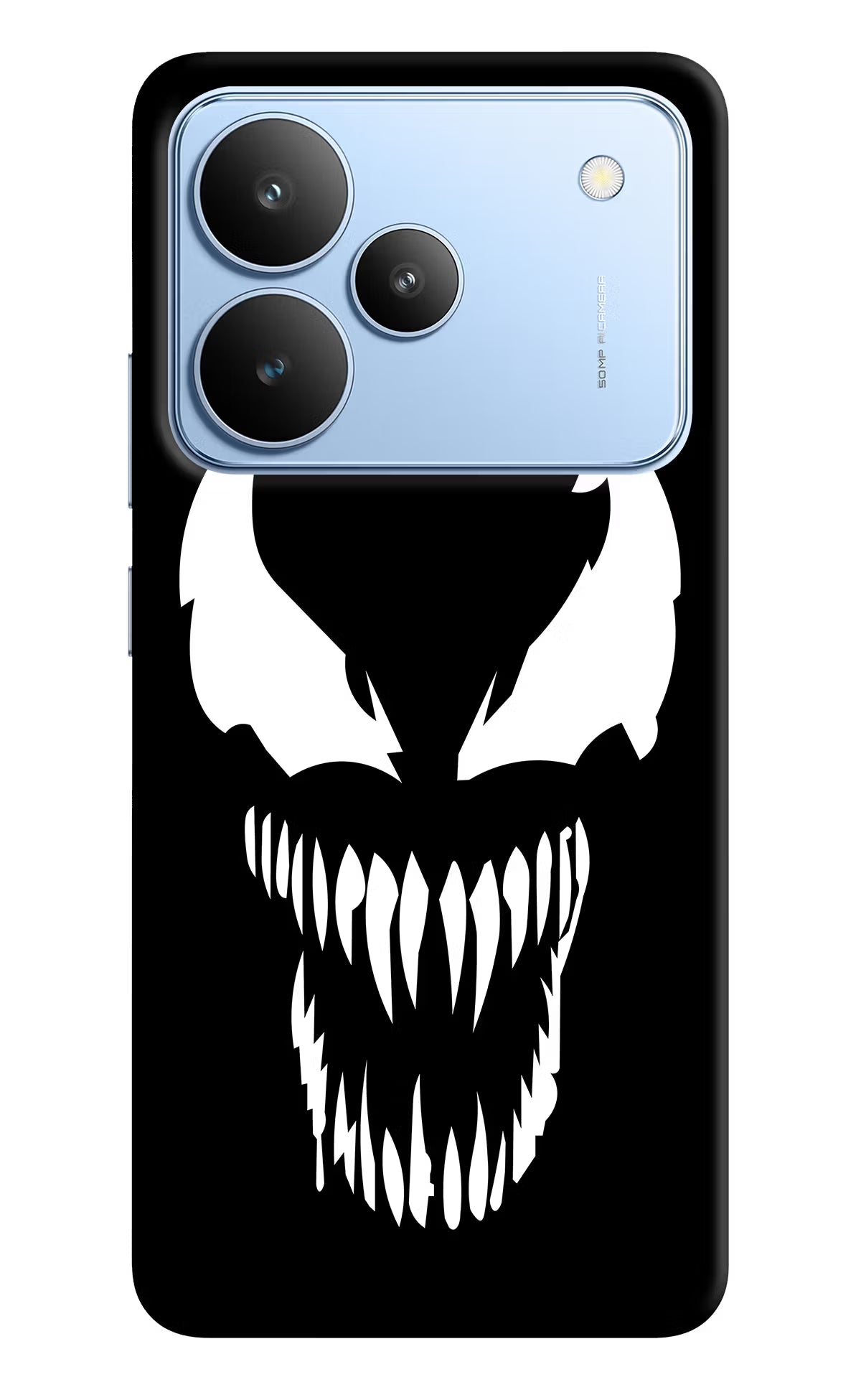 Venom Realme P4 Back Cover - Venom Realme P4 Hard Case Back Cover by Casekaro Venom Realme P4 Hard Case Back Cover by Casekaro