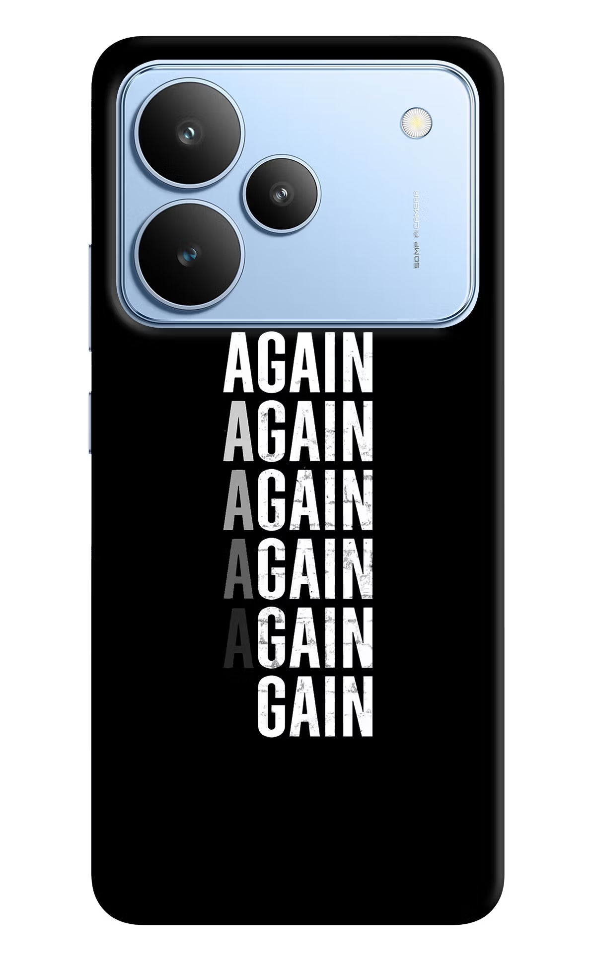 Again Again Gain Realme P4 Back Cover - Again Again Gain Realme P4 Hard Case Back Cover by Casekaro Again Again Gain Realme P4 Hard Case Back Cover by Casekaro