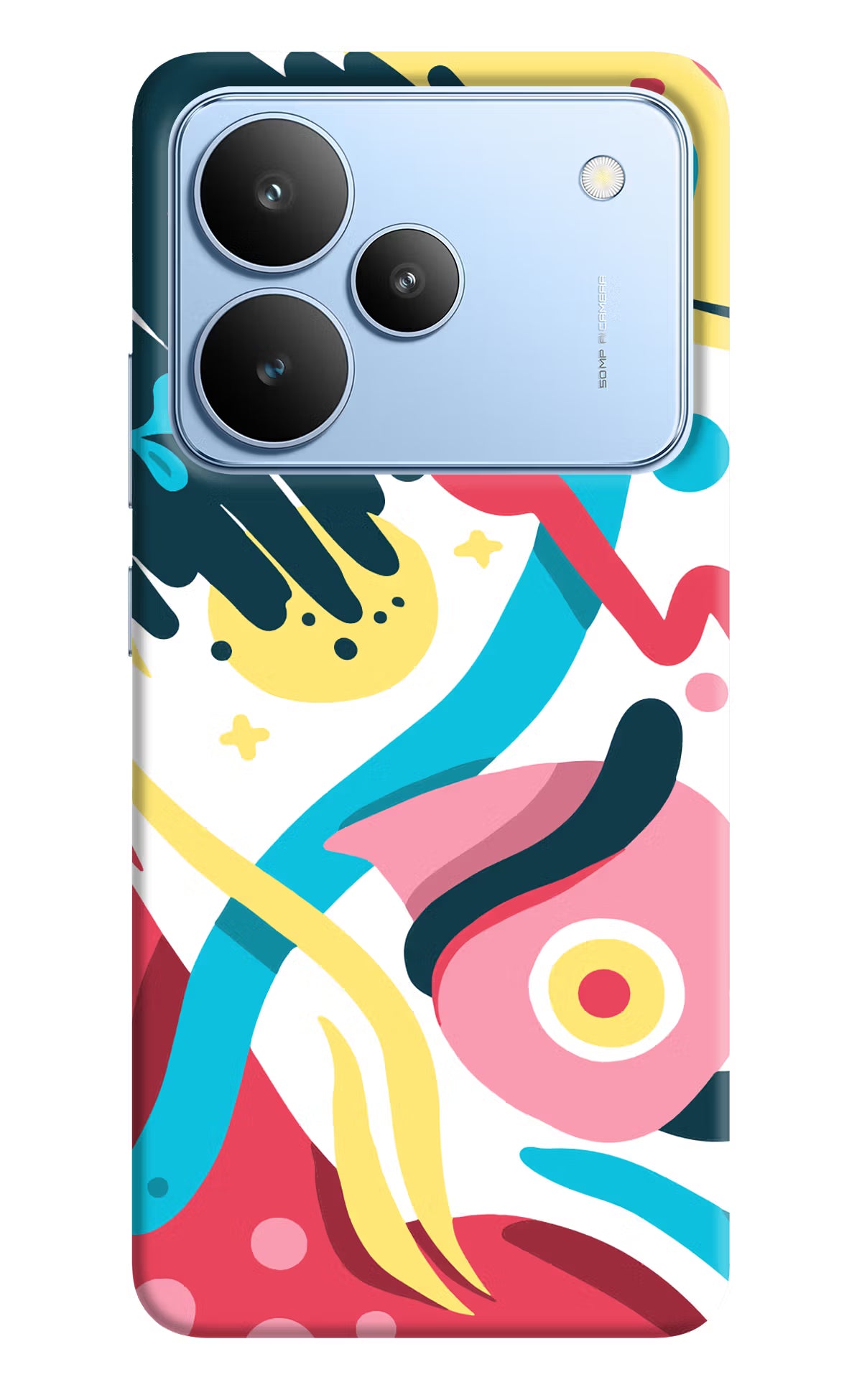 Trippy Realme P4 Back Cover - Trippy Realme P4 Hard Case Back Cover by Casekaro Trippy Realme P4 Hard Case Back Cover by Casekaro