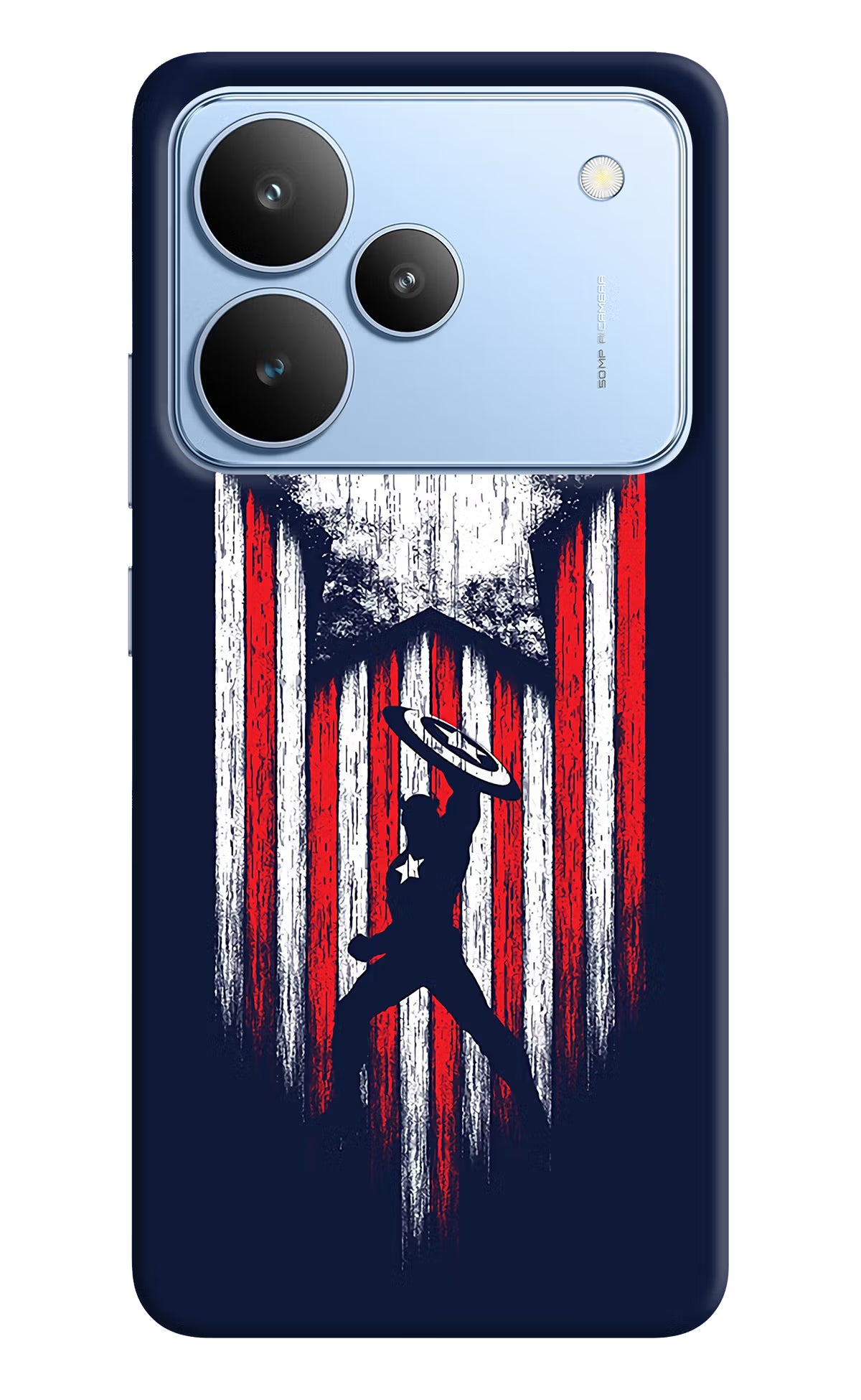 Captain America Marvel Art Realme P4 Back Cover - Captain America Marvel Art Realme P4 Hard Case Back Cover by Casekaro Captain America Marvel Art Realme P4 Hard Case Back Cover by Casekaro