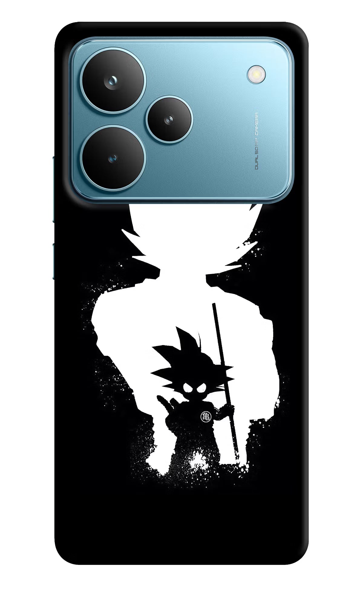 Goku Shadow Realme P4 Pro Back Cover - Goku Shadow Realme P4 Pro Hard Case Back Cover by Casekaro Goku Shadow Realme P4 Pro Hard Case Back Cover by Casekaro