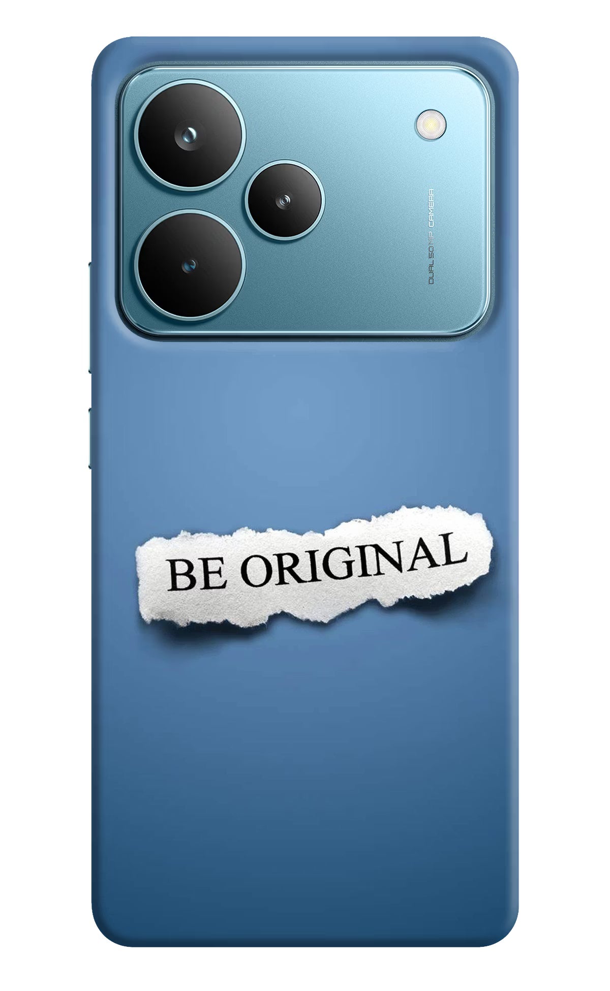 Be Original Realme P4 Pro Back Cover - Be Original Realme P4 Pro Hard Case Back Cover by Casekaro Be Original Realme P4 Pro Hard Case Back Cover by Casekaro