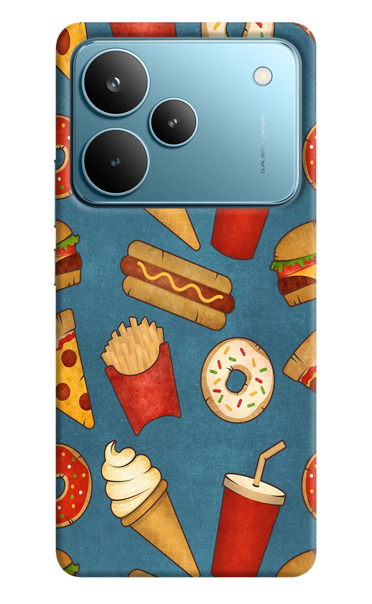 Foodie Realme P4 Pro Back Cover - Foodie Realme P4 Pro Hard Case Back Cover by Casekaro Foodie Realme P4 Pro Hard Case Back Cover by Casekaro