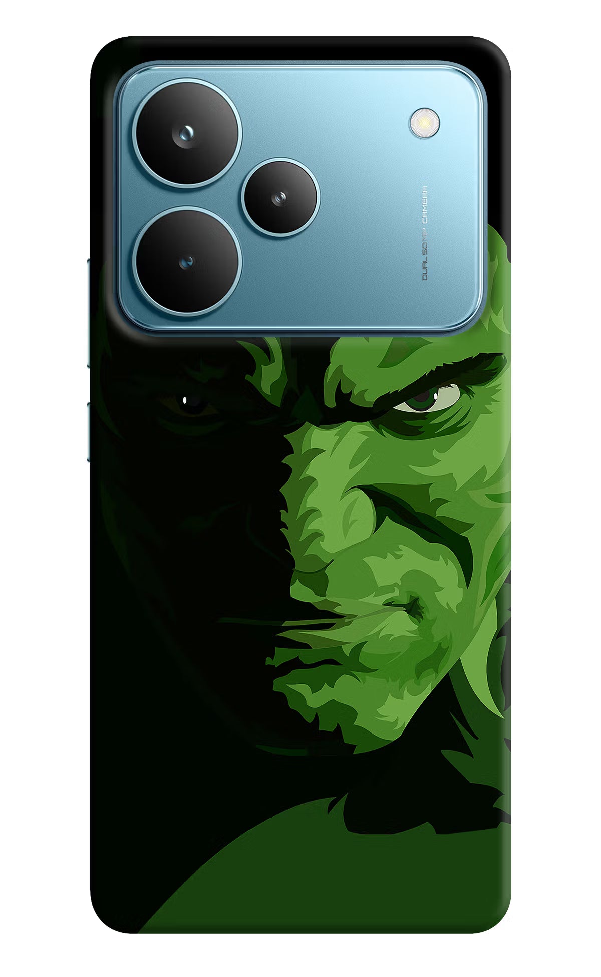 HULK Realme P4 Pro Back Cover - HULK Realme P4 Pro Hard Case Back Cover by Casekaro HULK Realme P4 Pro Hard Case Back Cover by Casekaro