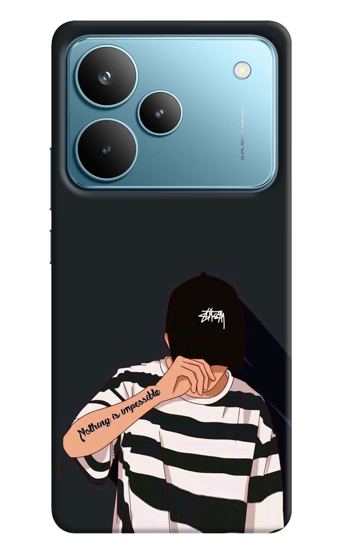 Aesthetic Boy Realme P4 Pro Back Cover - Aesthetic Boy Realme P4 Pro Hard Case Back Cover by Casekaro Aesthetic Boy Realme P4 Pro Hard Case Back Cover by Casekaro