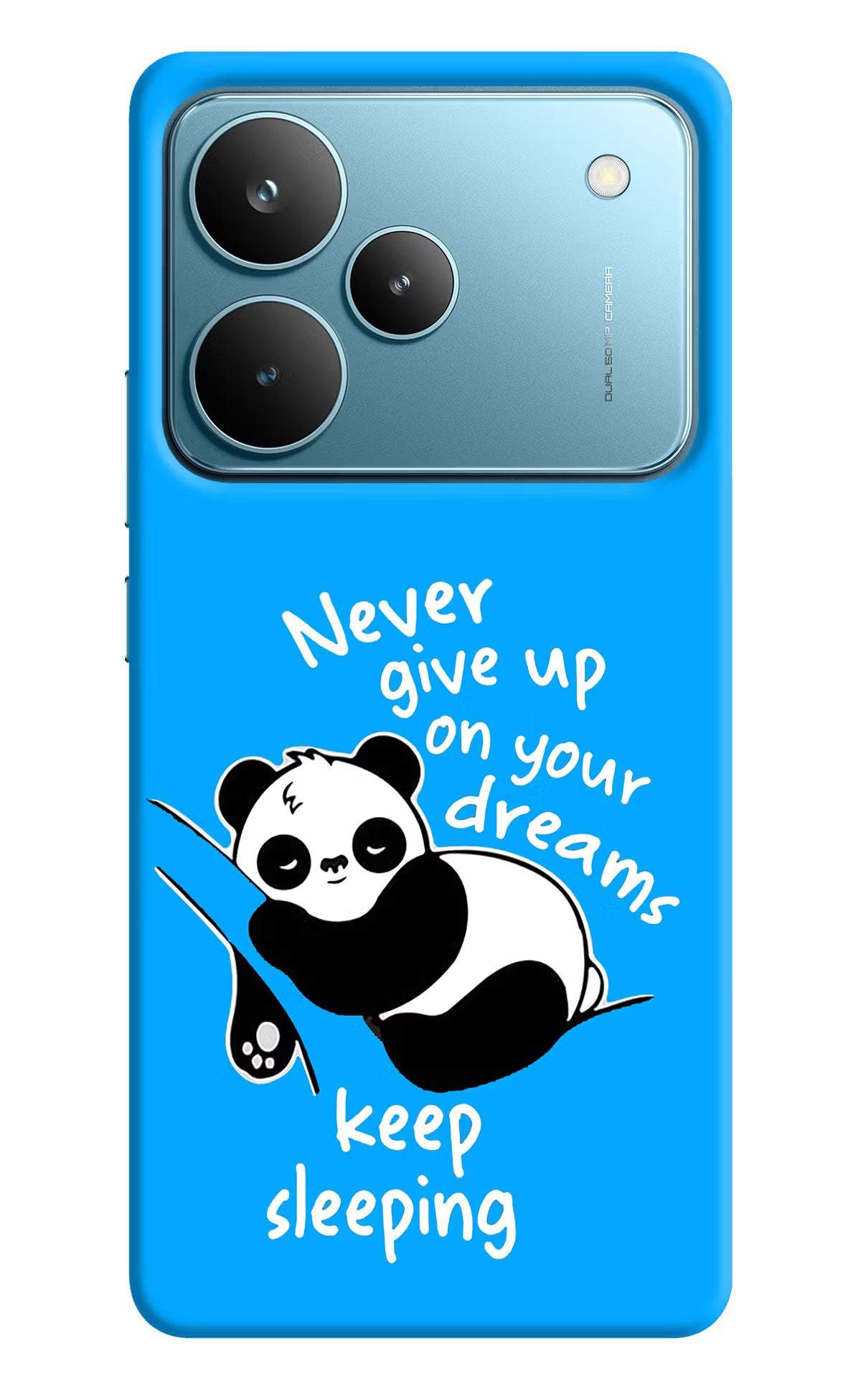 Keep Sleeping Realme P4 Pro Back Cover - Keep Sleeping Realme P4 Pro Hard Case Back Cover by Casekaro Keep Sleeping Realme P4 Pro Hard Case Back Cover by Casekaro