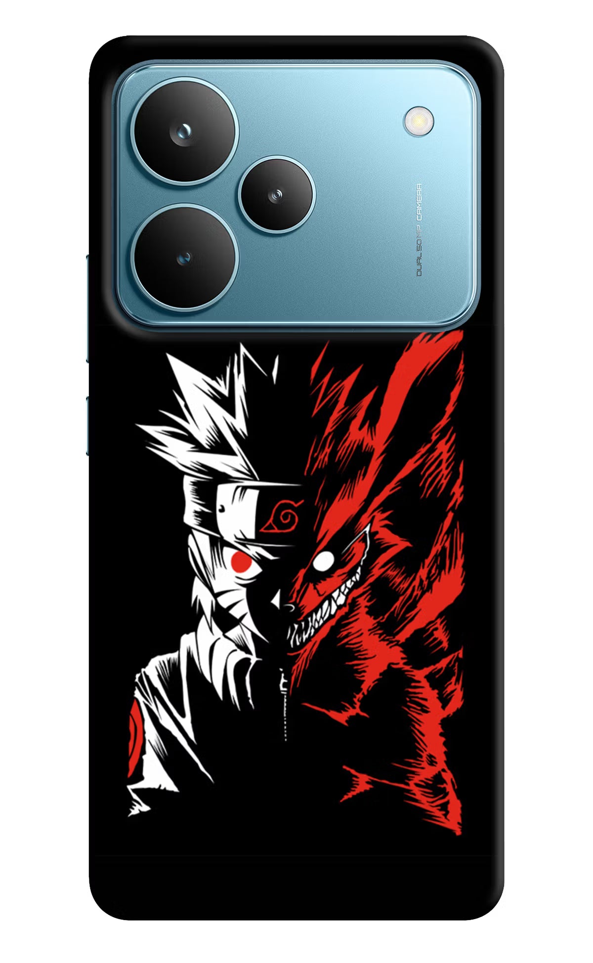 Naruto Two Face Realme P4 Pro Back Cover - Naruto Two Face Realme P4 Pro Hard Case Back Cover by Casekaro Naruto Two Face Realme P4 Pro Hard Case Back Cover by Casekaro