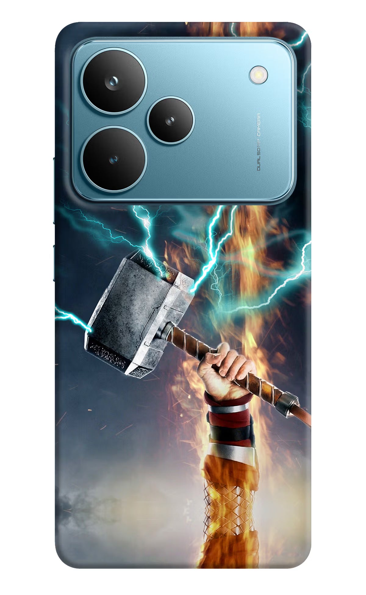 Thor Hammer Mjolnir Realme P4 Pro Back Cover - Thor Hammer Mjolnir Realme P4 Pro Hard Case Back Cover by Casekaro Thor Hammer Mjolnir Realme P4 Pro Hard Case Back Cover by Casekaro
