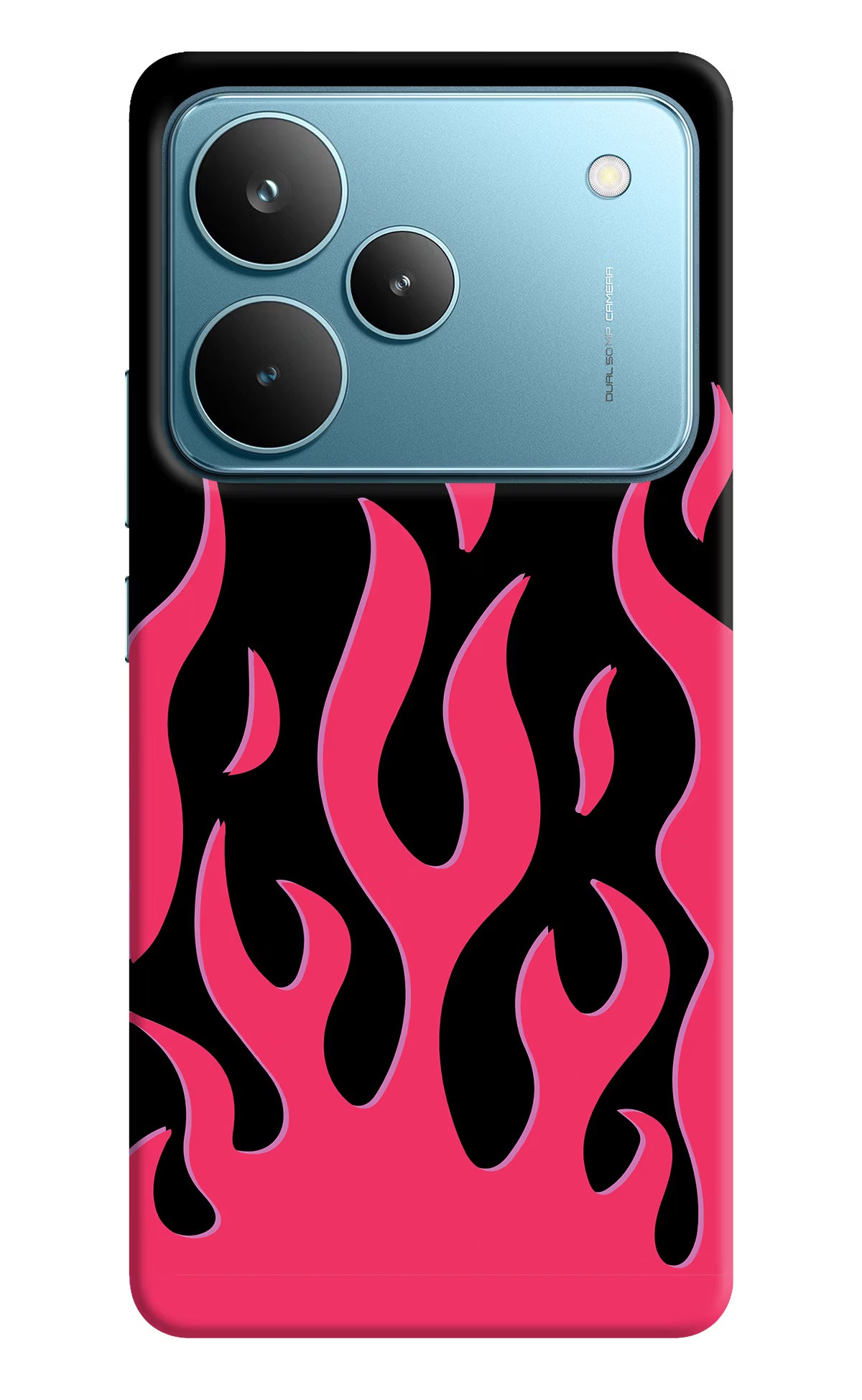 Fire Flames Realme P4 Pro Back Cover - Fire Flames Realme P4 Pro Hard Case Back Cover by Casekaro Fire Flames Realme P4 Pro Hard Case Back Cover by Casekaro