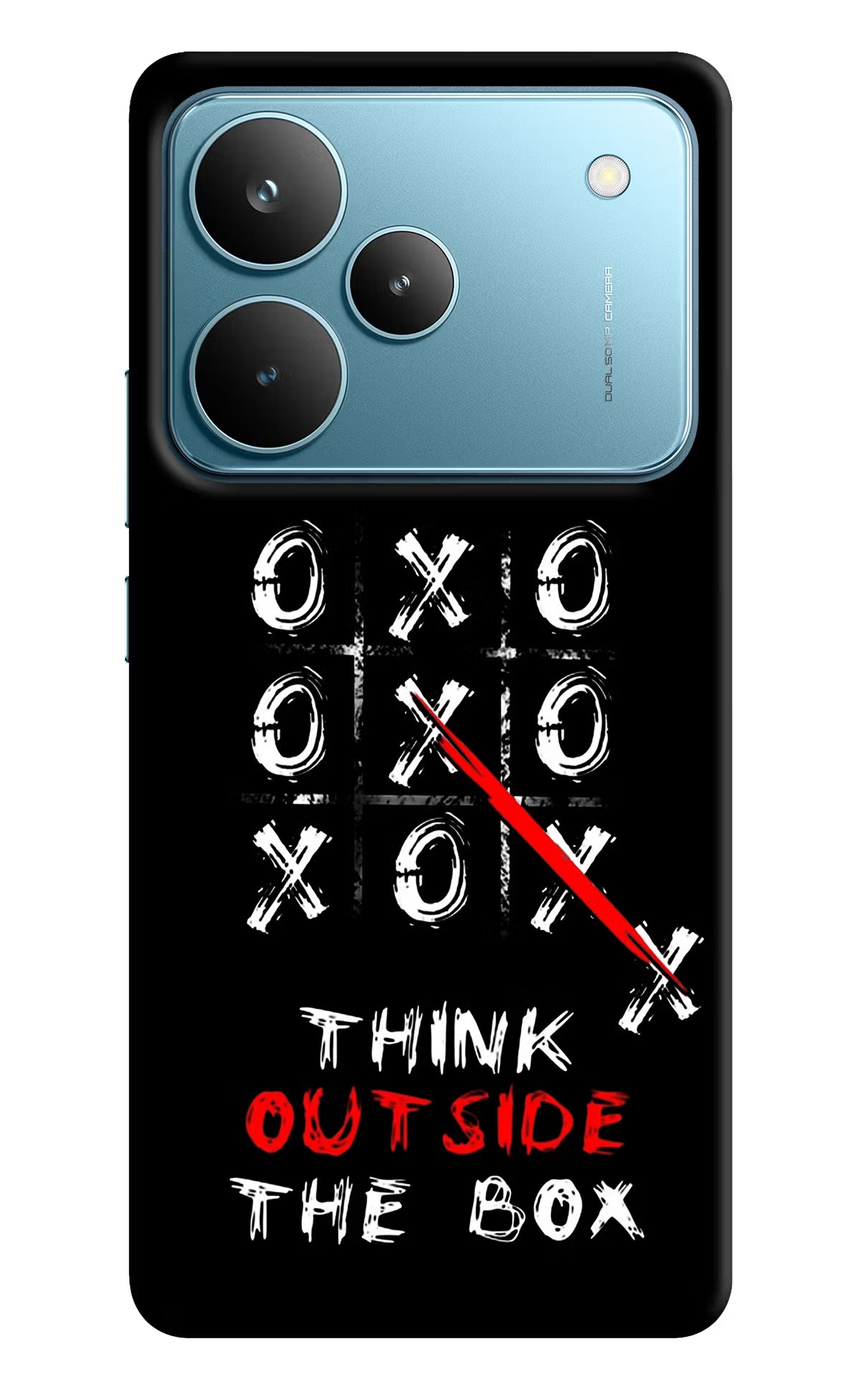 Think out of the BOX Realme P4 Pro Back Cover - Think out of the BOX Realme P4 Pro Hard Case Back Cover by Casekaro Think out of the BOX Realme P4 Pro Hard Case Back Cover by Casekaro