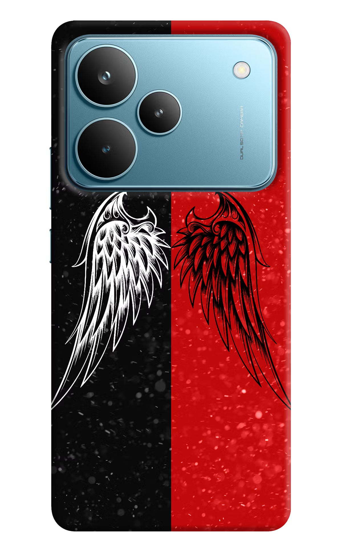 Wings Realme P4 Pro Back Cover - Wings Realme P4 Pro Hard Case Back Cover by Casekaro Wings Realme P4 Pro Hard Case Back Cover by Casekaro