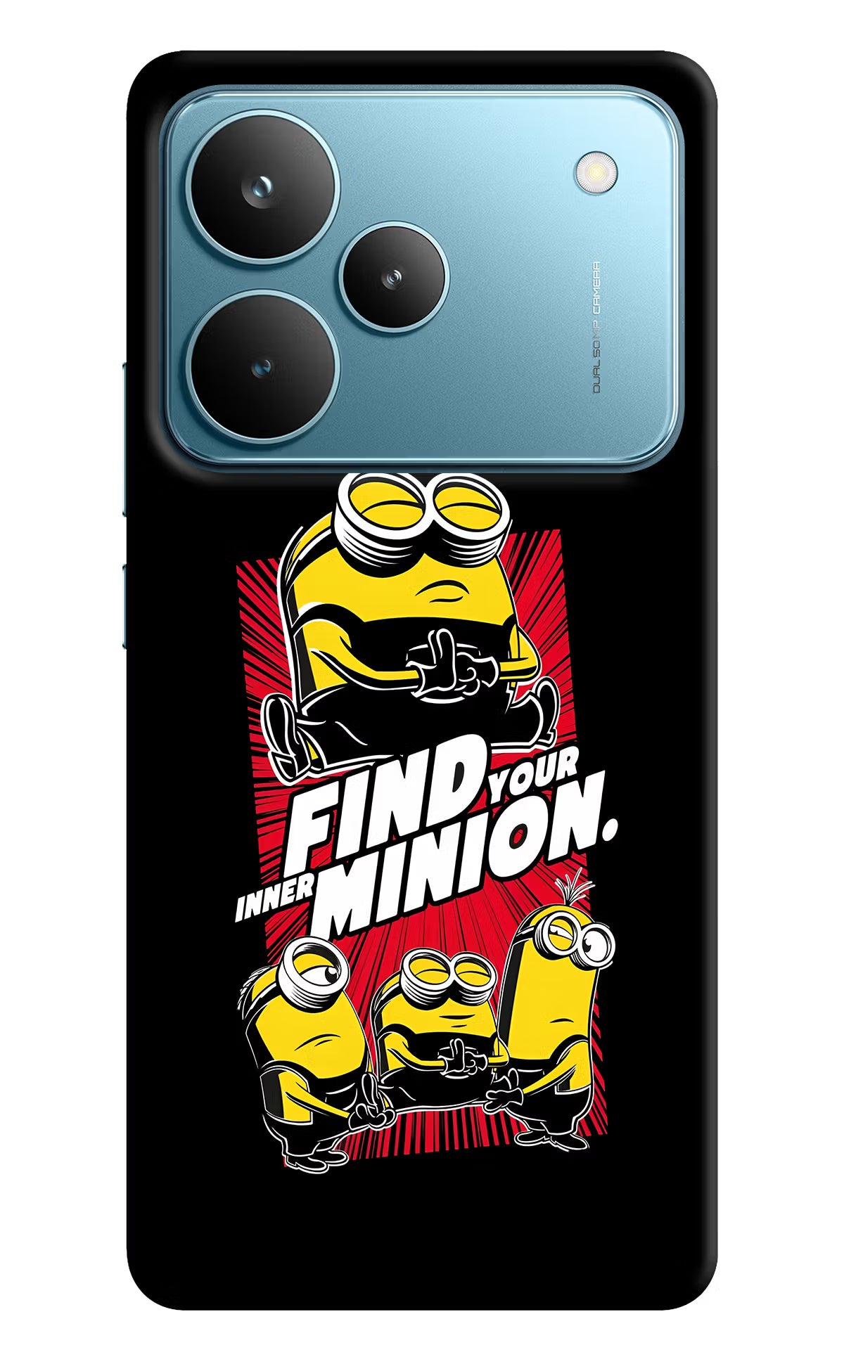 Find your inner Minion Realme P4 Pro Back Cover - Find your inner Minion Realme P4 Pro Hard Case Back Cover by Casekaro Find your inner Minion Realme P4 Pro Hard Case Back Cover by Casekaro