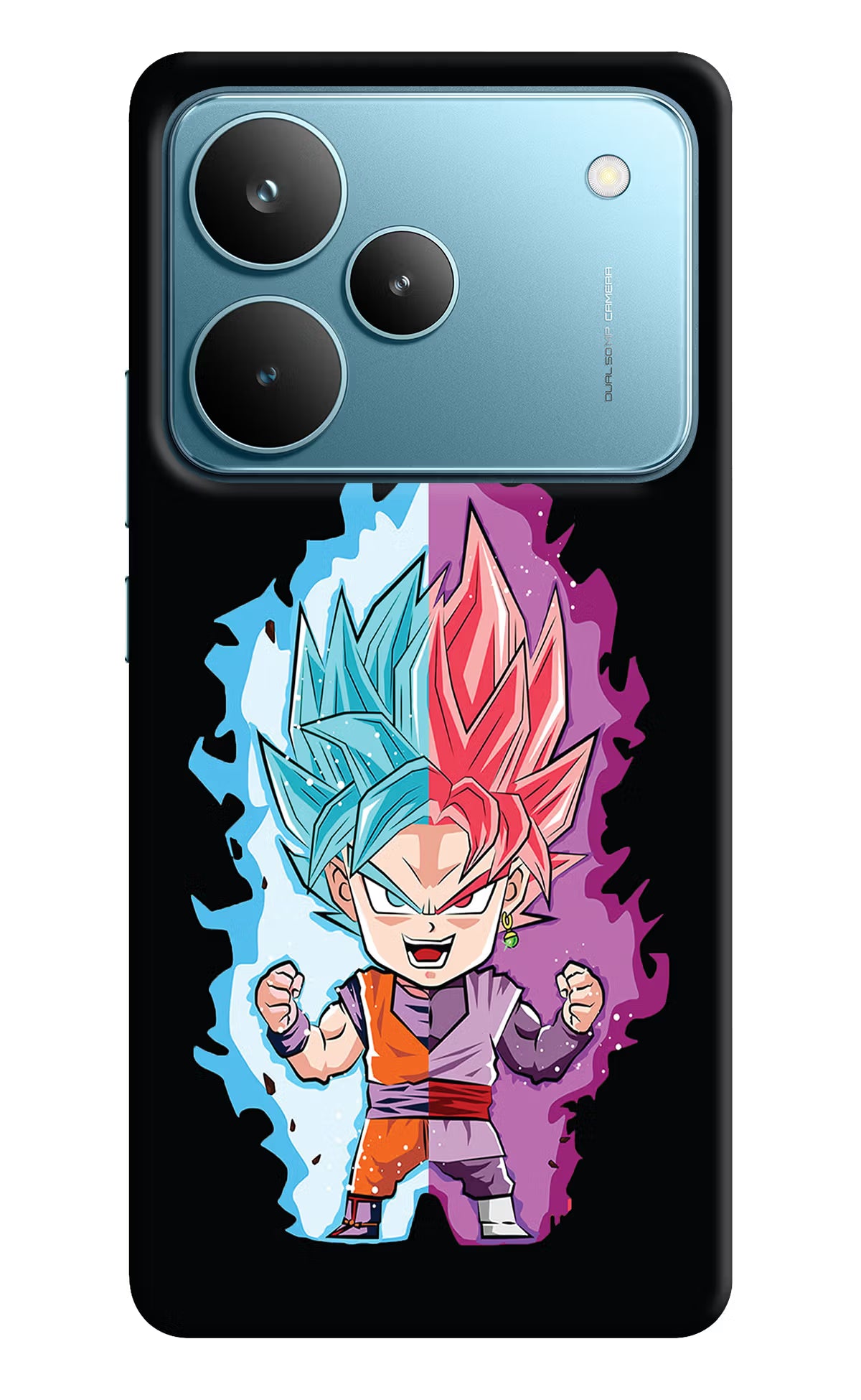 Chota Goku Realme P4 Pro Back Cover - Chota Goku Realme P4 Pro Hard Case Back Cover by Casekaro Chota Goku Realme P4 Pro Hard Case Back Cover by Casekaro