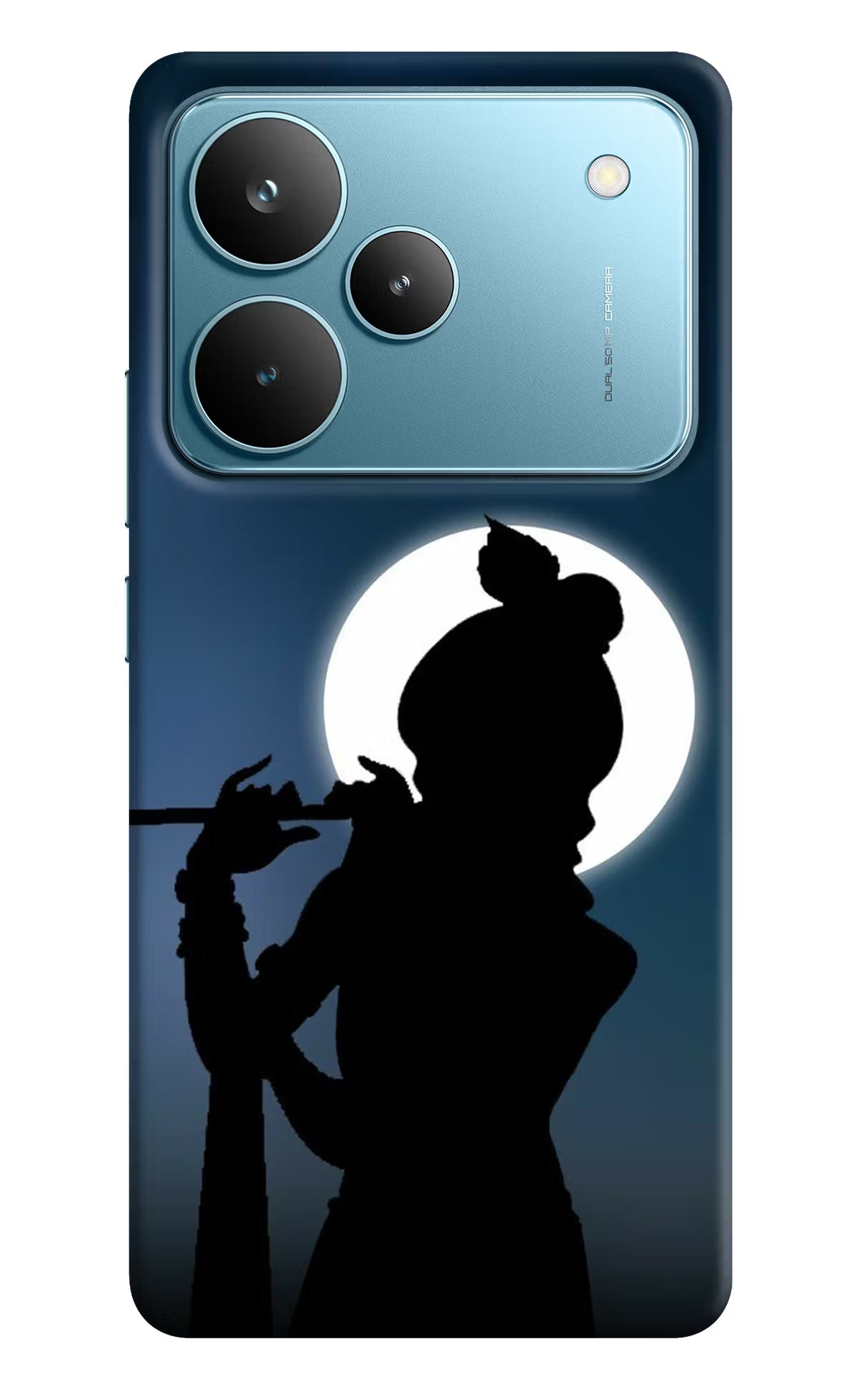 Shri Krishna Silhouette Realme P4 Pro Back Cover - Shri Krishna Silhouette Realme P4 Pro Hard Case Back Cover by Casekaro Shri Krishna Silhouette Realme P4 Pro Hard Case Back Cover by Casekaro