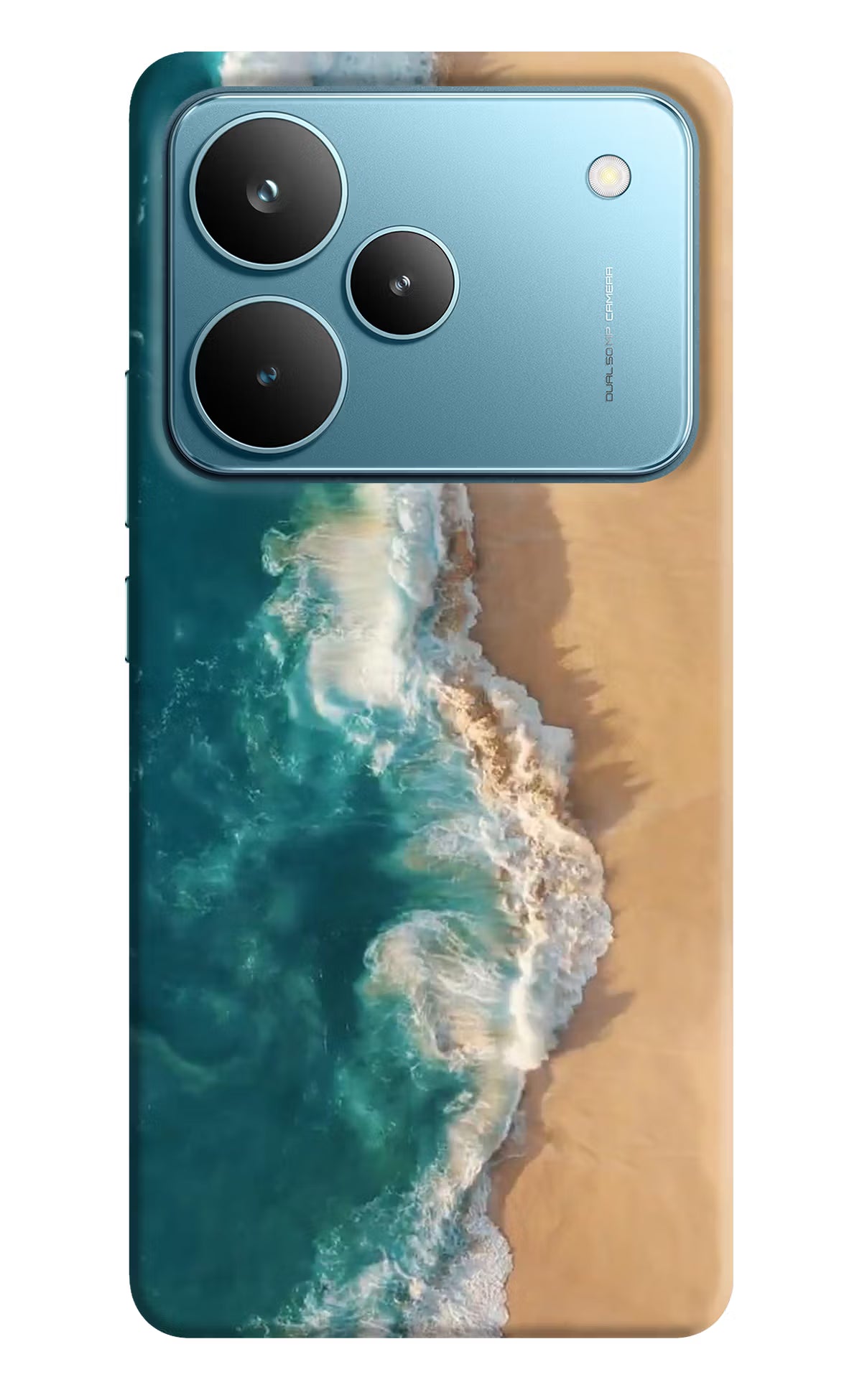 Ocean Beach Realme P4 Pro Back Cover - Ocean Beach Realme P4 Pro Hard Case Back Cover by Casekaro Ocean Beach Realme P4 Pro Hard Case Back Cover by Casekaro