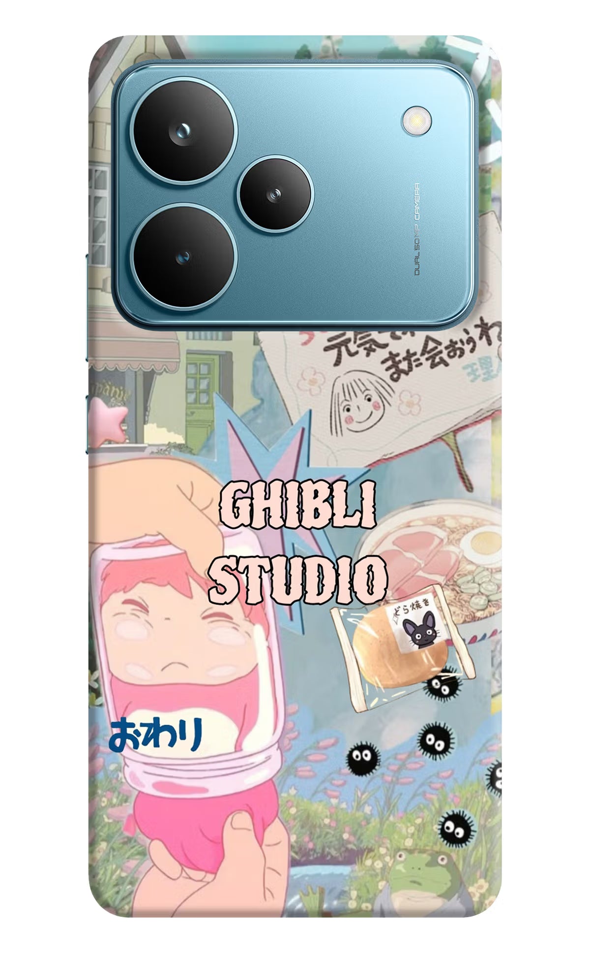 Studio Ghibli Realme P4 Pro Back Cover - Studio Ghibli Realme P4 Pro Back Cover Studio Ghibli Realme P4 Pro Back Cover