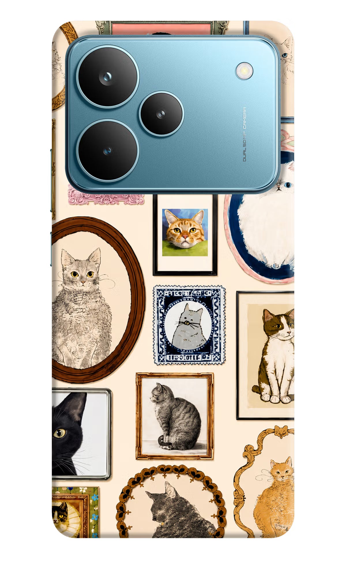 Mirror Cats Realme P4 Pro Back Cover - Mirror Cats Realme P4 Pro Back Cover Mirror Cats Realme P4 Pro Back Cover