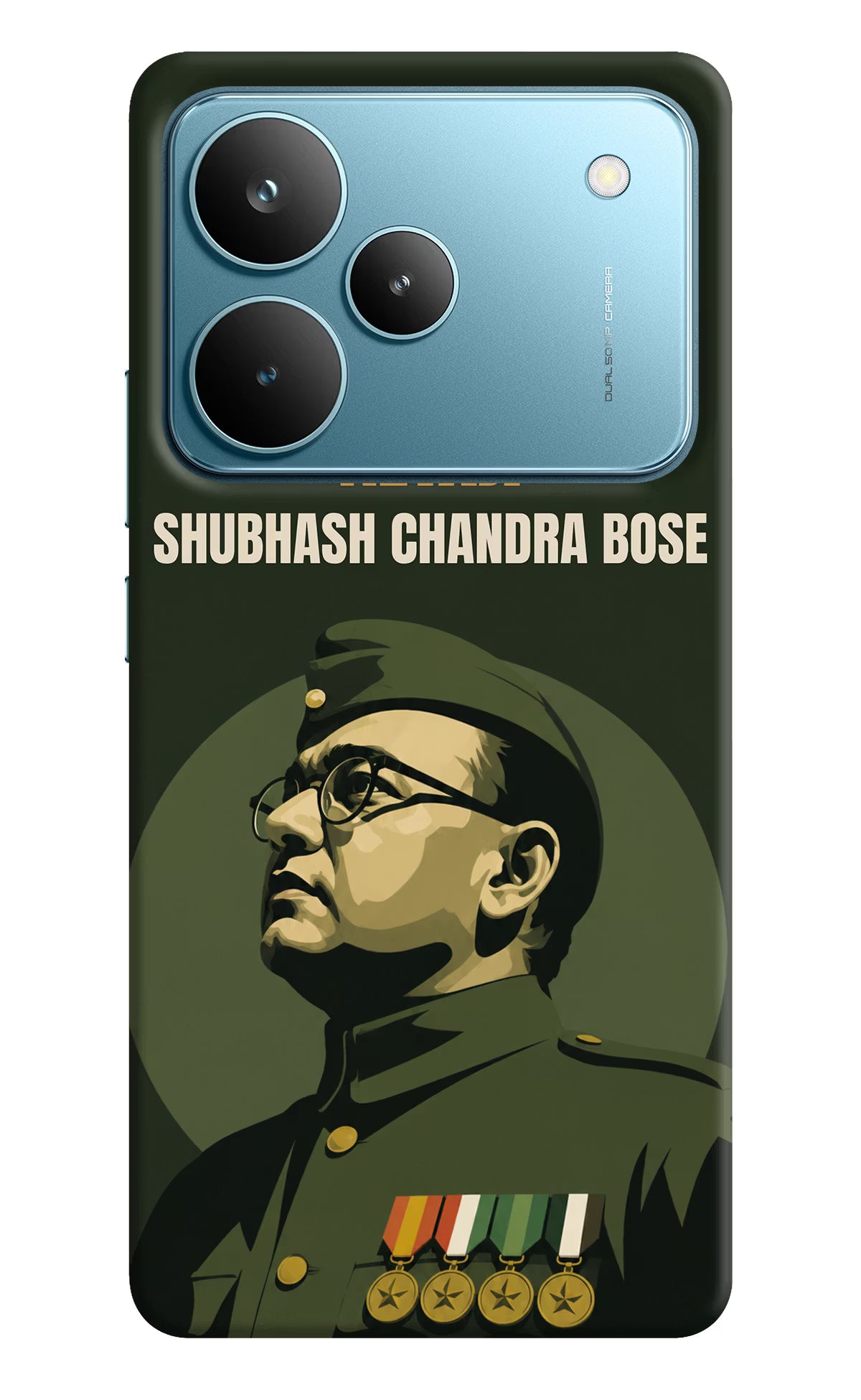 Netaji Legacy Realme P4 Pro Back Cover - Netaji Legacy Realme P4 Pro Back Cover Netaji Legacy Realme P4 Pro Back Cover