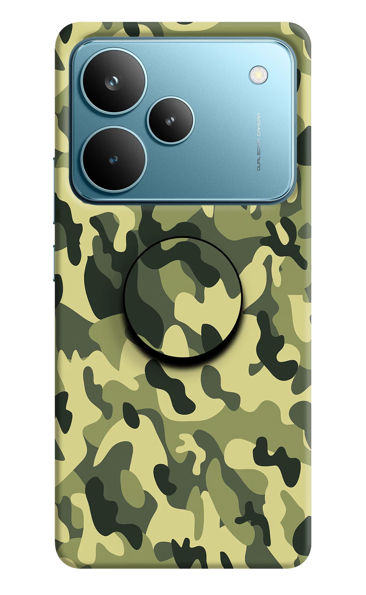 Camouflage Realme P4 Pro Pop Case - Camouflage Realme P4 Pro Pop Case by Casekaro Camouflage Realme P4 Pro Pop Case by Casekaro