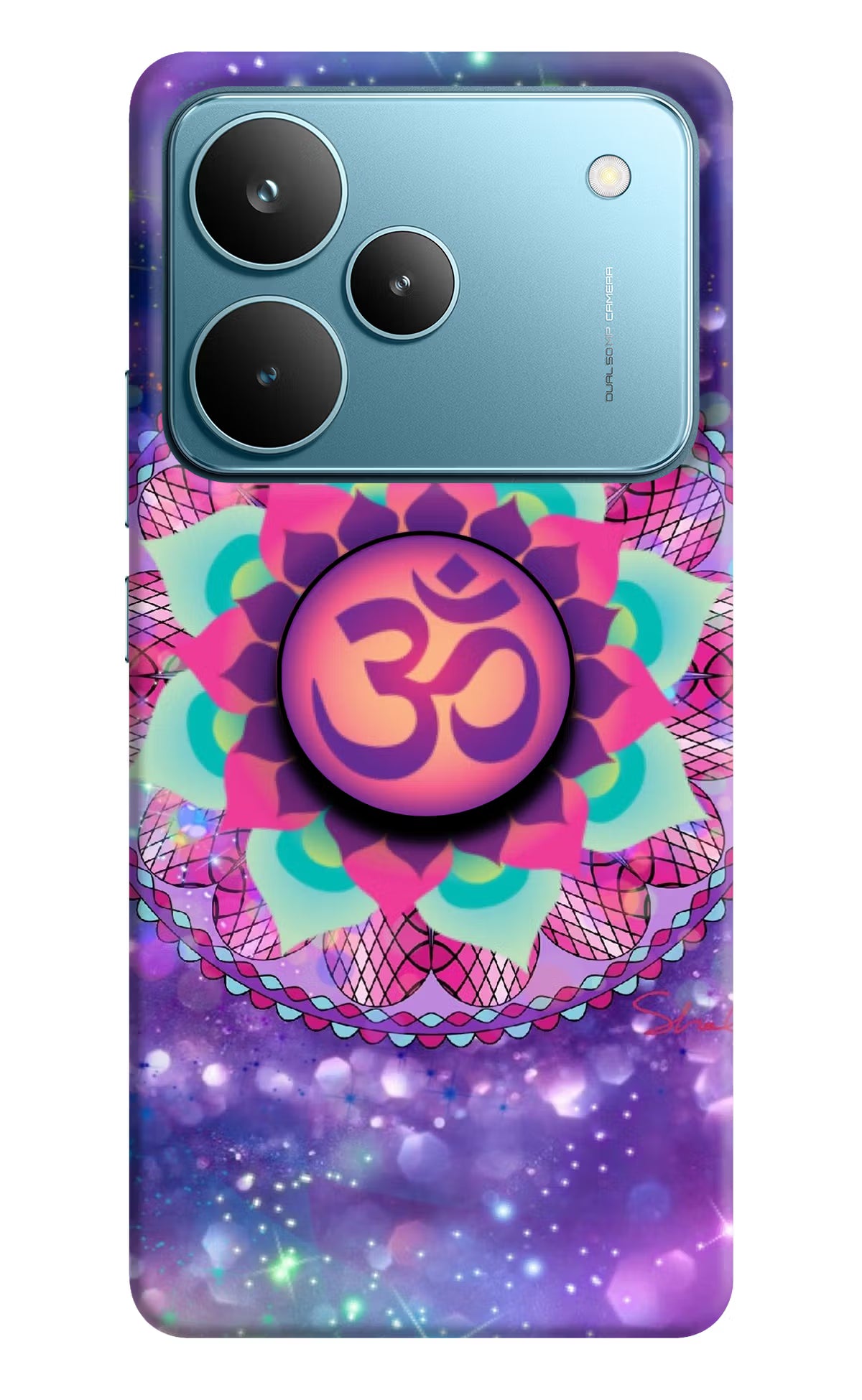 Om Purple Realme P4 Pro Pop Case - Om Purple Realme P4 Pro Pop Case by Casekaro Om Purple Realme P4 Pro Pop Case by Casekaro