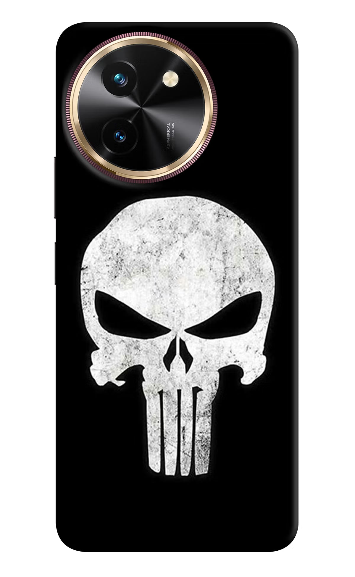 Punisher Skull Vivo T3x Back Cover - Punisher Skull Vivo T3x Hard Case Back Cover by Casekaro Punisher Skull Vivo T3x Hard Case Back Cover by Casekaro