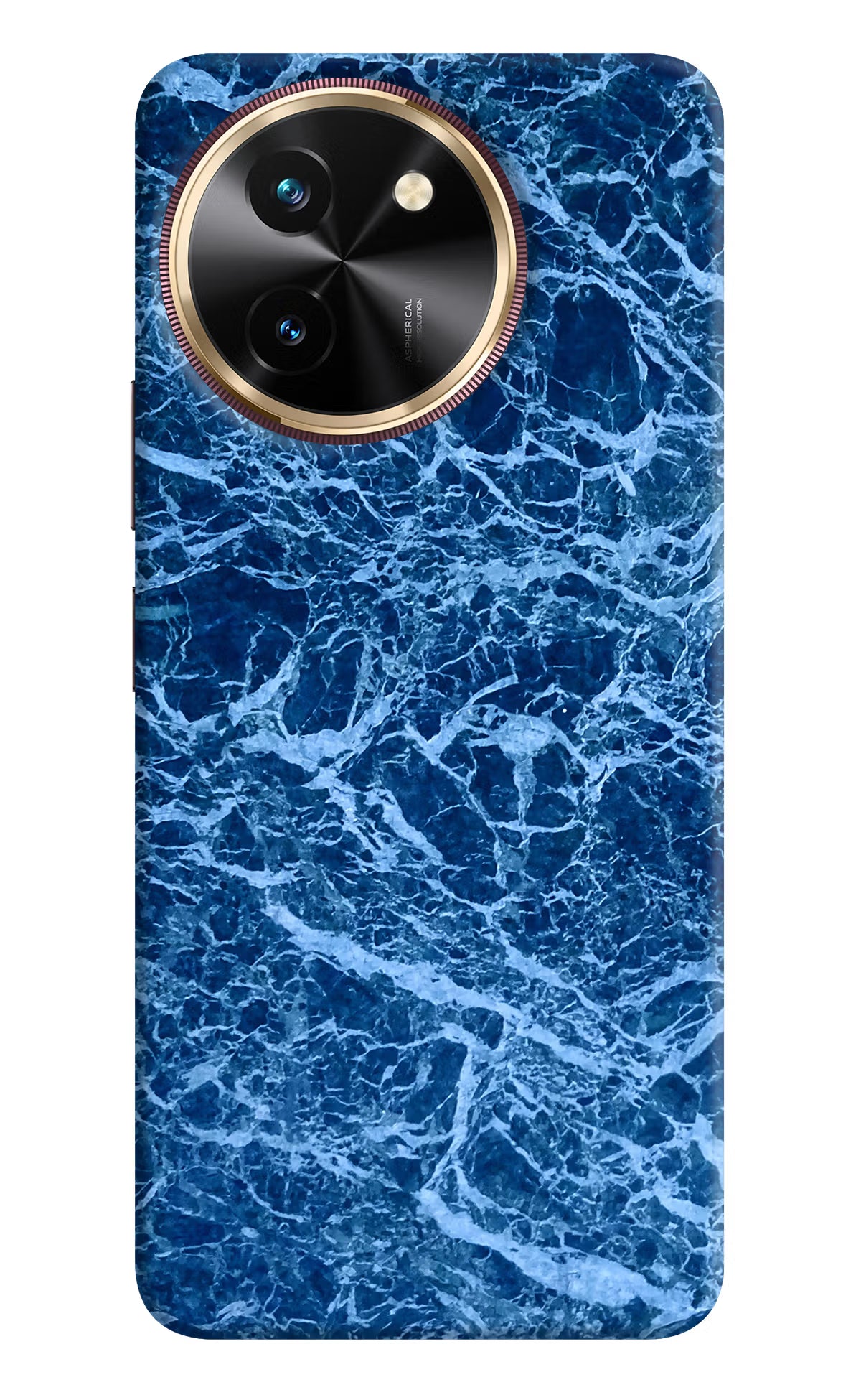 Blue Marble Vivo T3x Back Cover - Blue Marble Vivo T3x Hard Case Back Cover by Casekaro Blue Marble Vivo T3x Hard Case Back Cover by Casekaro