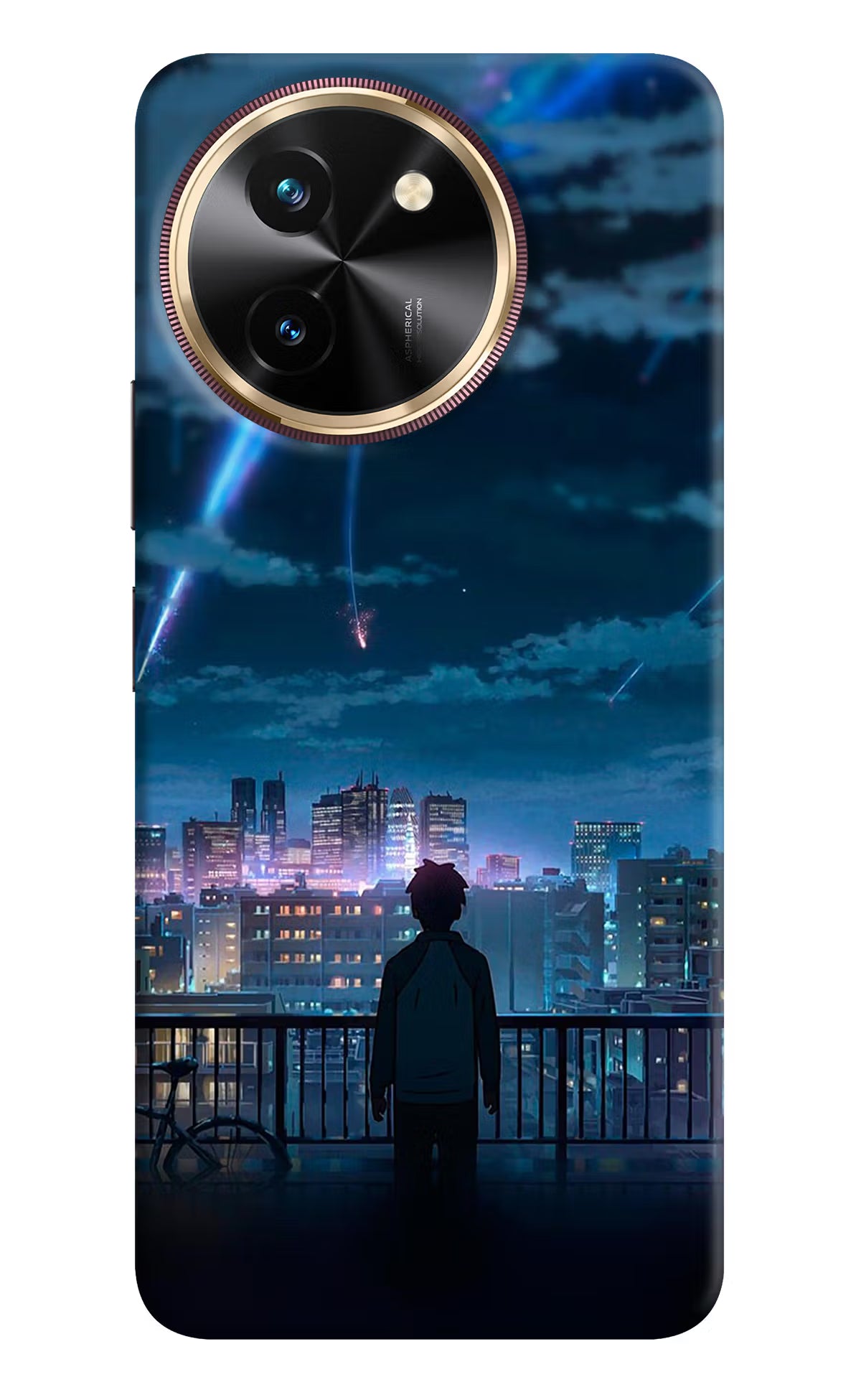 Anime Vivo T3x Back Cover - Anime Vivo T3x Hard Case Back Cover by Casekaro Anime Vivo T3x Hard Case Back Cover by Casekaro