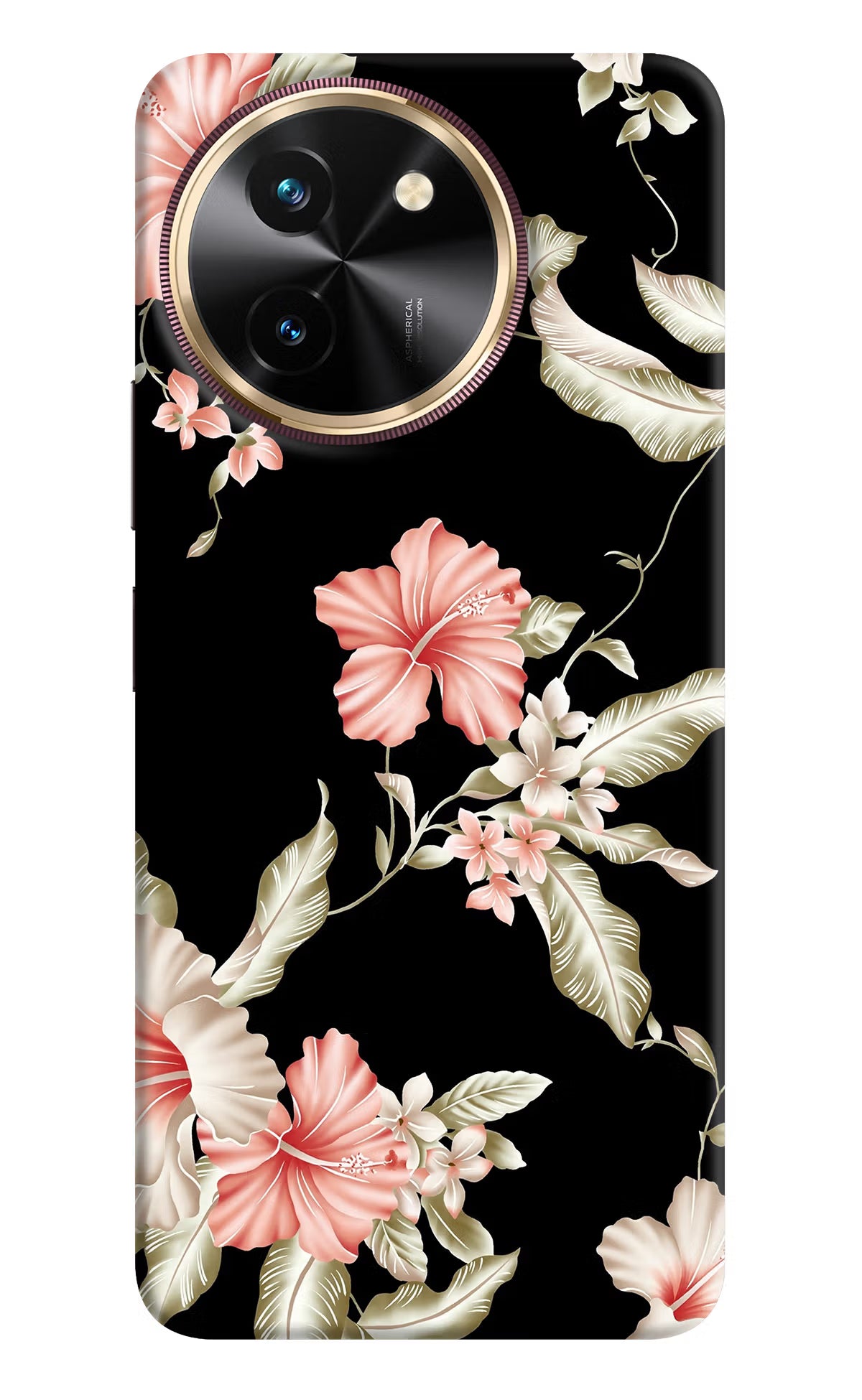 Flowers Vivo T3x Back Cover - Flowers Vivo T3x Hard Case Back Cover by Casekaro Flowers Vivo T3x Hard Case Back Cover by Casekaro