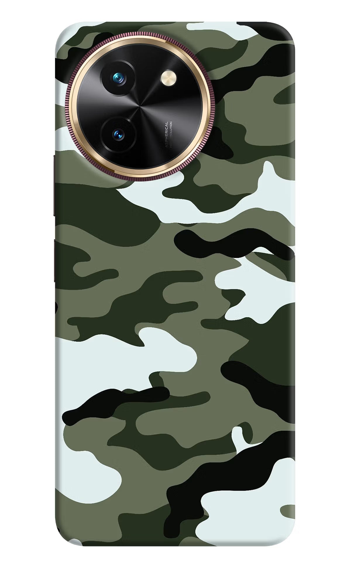 Camouflage Vivo T3x Back Cover - Camouflage Vivo T3x Hard Case Back Cover by Casekaro Camouflage Vivo T3x Hard Case Back Cover by Casekaro