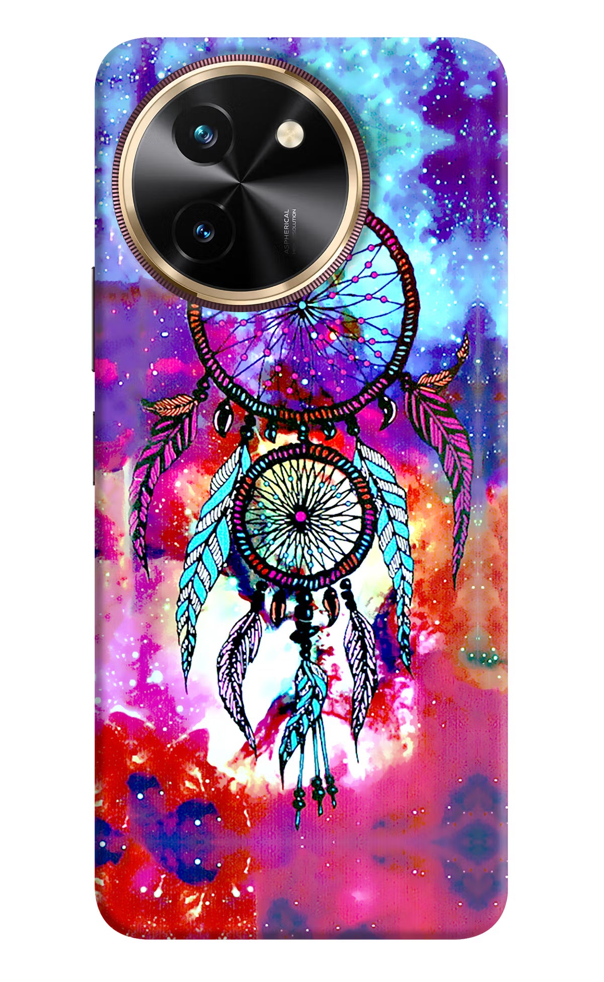 Dream Catcher Abstract Vivo T3x Back Cover - Dream Catcher Abstract Vivo T3x Hard Case Back Cover by Casekaro Dream Catcher Abstract Vivo T3x Hard Case Back Cover by Casekaro