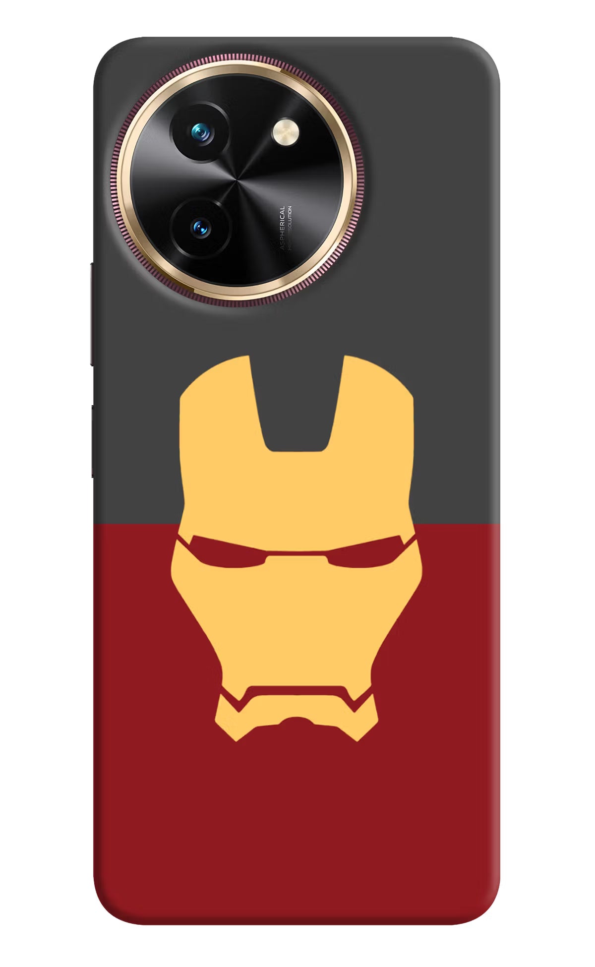 Ironman Vivo T3x Back Cover - Ironman Vivo T3x Hard Case Back Cover by Casekaro Ironman Vivo T3x Hard Case Back Cover by Casekaro