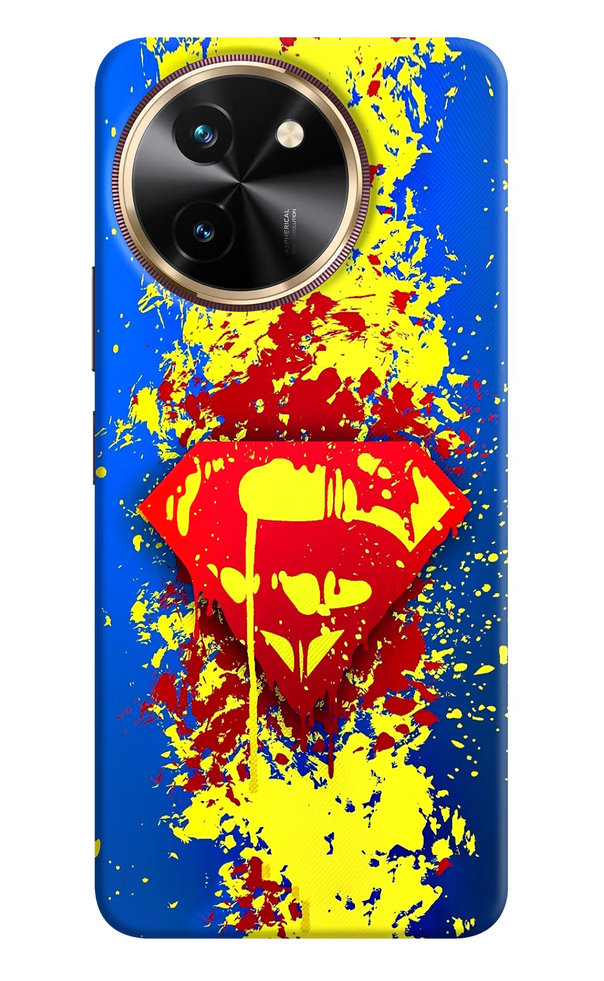 Superman logo Vivo T3x Back Cover - Superman logo Vivo T3x Hard Case Back Cover by Casekaro Superman logo Vivo T3x Hard Case Back Cover by Casekaro