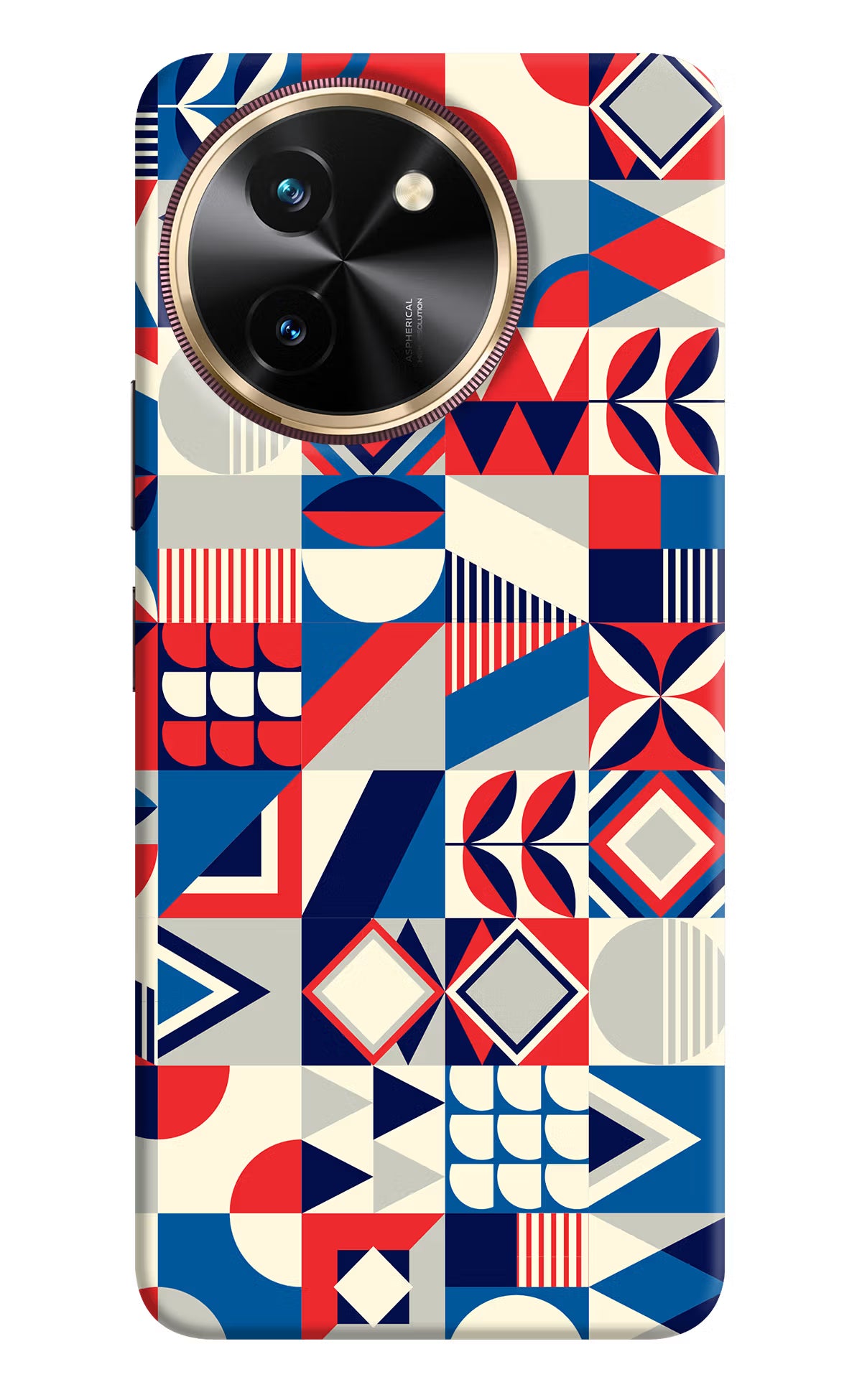 Colorful Pattern Vivo T3x Back Cover - Colorful Pattern Vivo T3x Hard Case Back Cover by Casekaro Colorful Pattern Vivo T3x Hard Case Back Cover by Casekaro