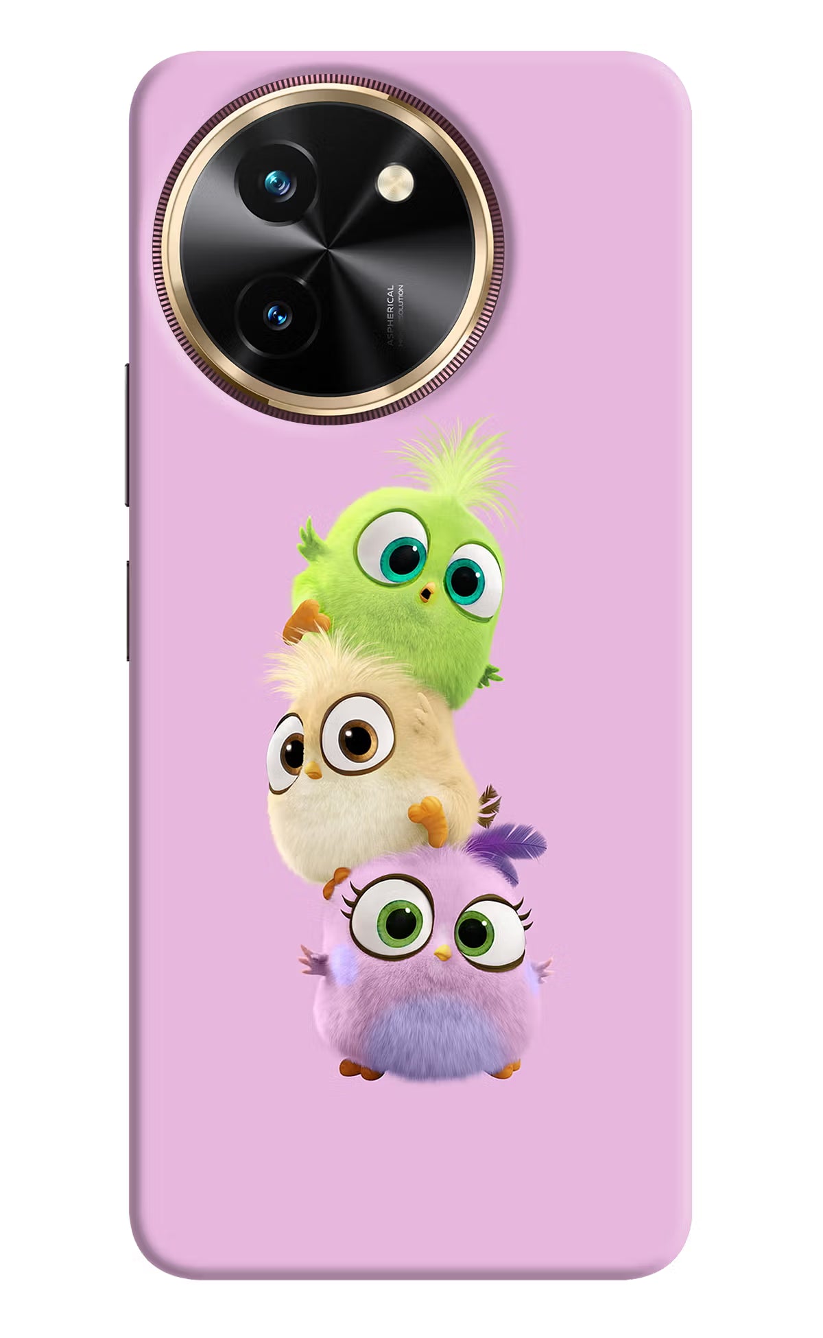 Cute Little Birds Vivo T3x Back Cover - Cute Little Birds Vivo T3x Hard Case Back Cover by Casekaro Cute Little Birds Vivo T3x Hard Case Back Cover by Casekaro