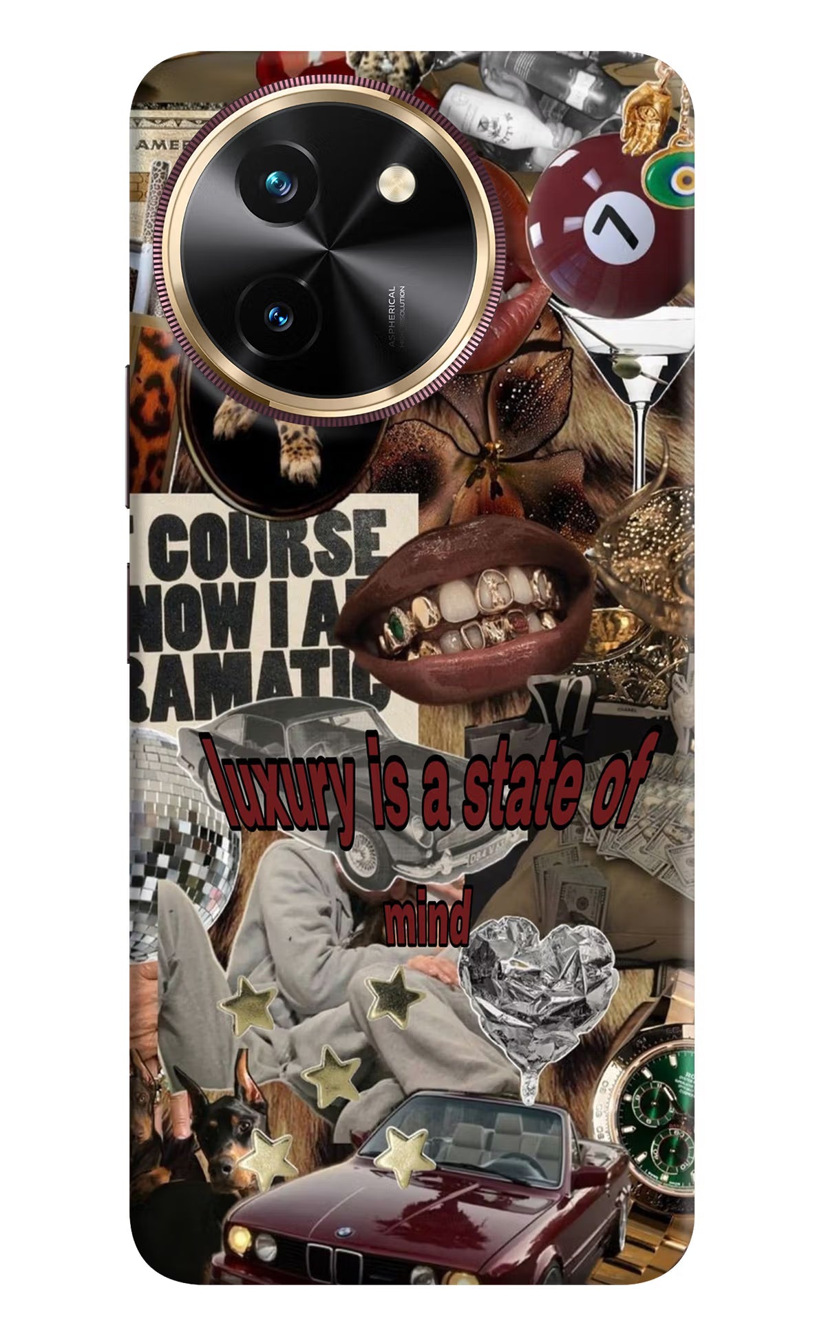 Luxury Vivo T3x Back Cover - Luxury Vivo T3x Hard Case Back Cover by Casekaro Luxury Vivo T3x Hard Case Back Cover by Casekaro