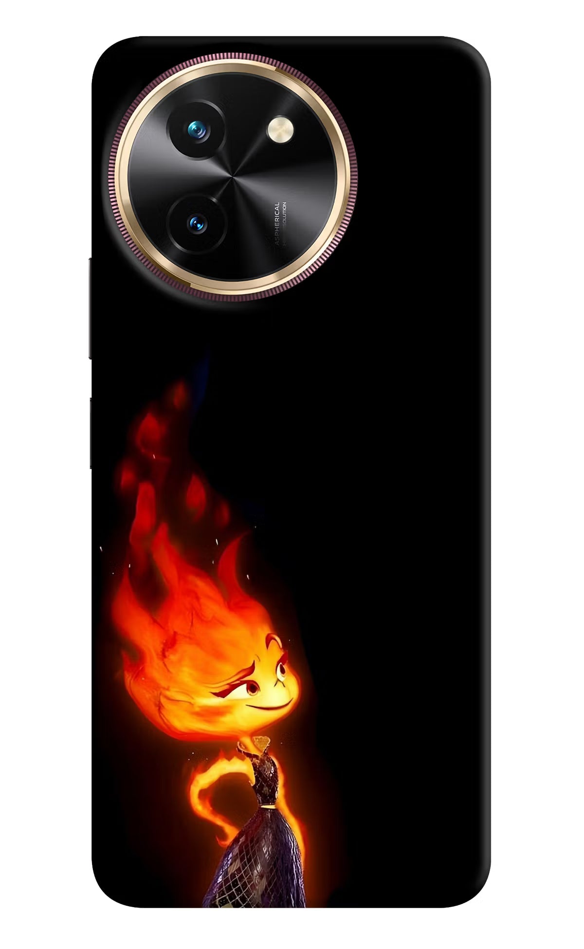 Ember Flame Vivo T3x Back Cover - Ember Flame Vivo T3x Back Cover Ember Flame Vivo T3x Back Cover