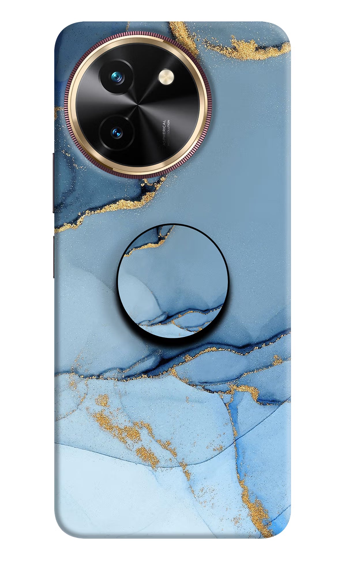 Blue Marble Vivo T3x Pop Case - Blue Marble Vivo T3x Pop Case by Casekaro Blue Marble Vivo T3x Pop Case by Casekaro
