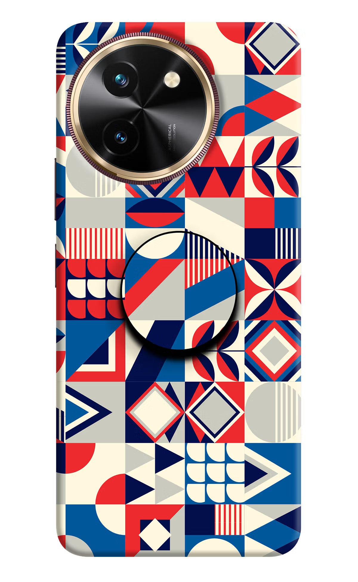 Colorful Pattern Vivo T3x Pop Case - Colorful Pattern Vivo T3x Pop Case by Casekaro Colorful Pattern Vivo T3x Pop Case by Casekaro